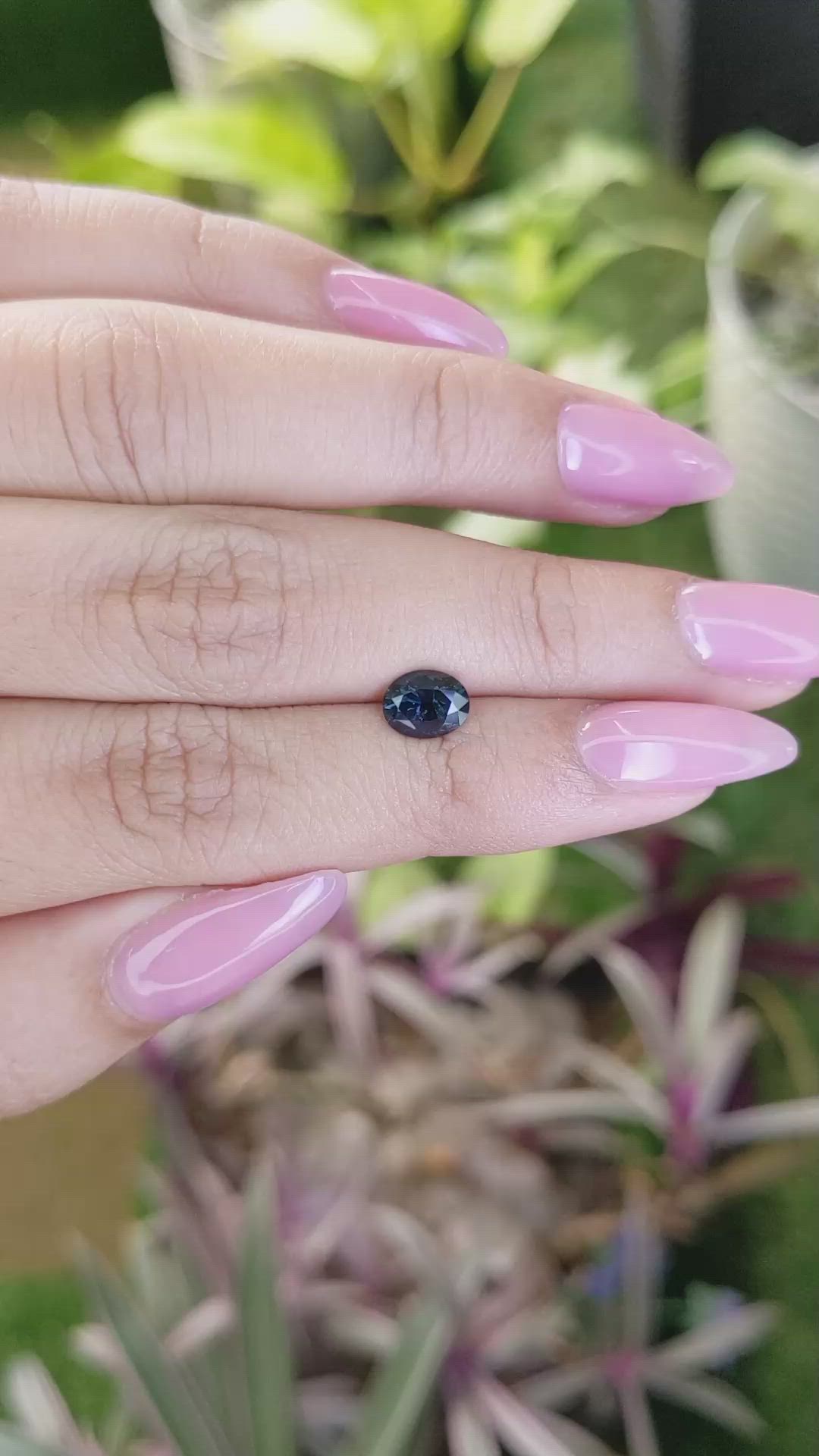 1.04 Ct. Spinel from Ceylon (Sri Lanka) Size Video