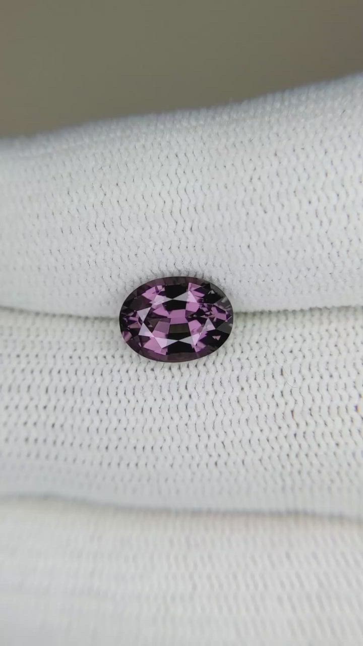 2.36 Ct. Spinel from Ceylon (Sri Lanka) Size Video