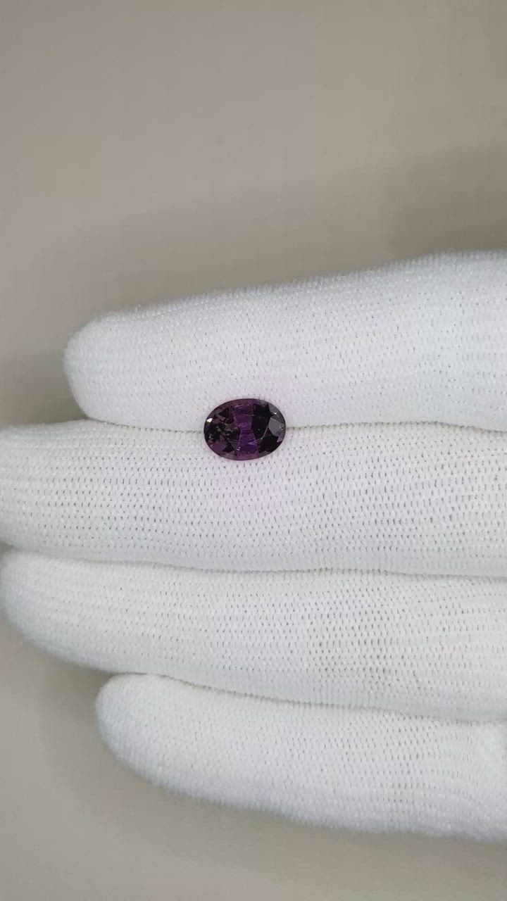 2.36 Ct. Spinel from Ceylon (Sri Lanka) Size Video