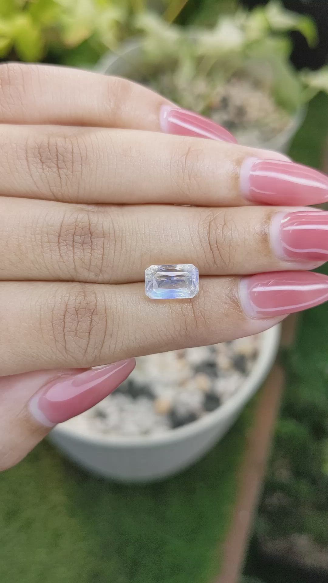 3.37 Ct. Moonstone from Russia Size Video