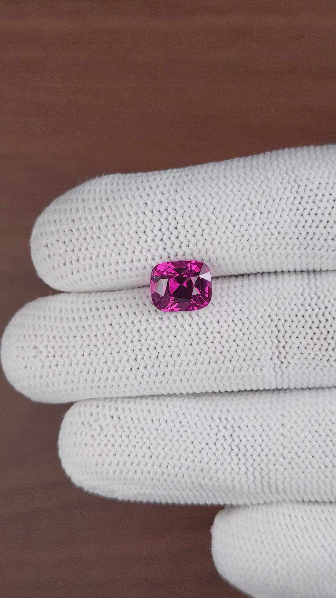 3.60 Ct. Malaya Garnet from Madagascar Size Video
