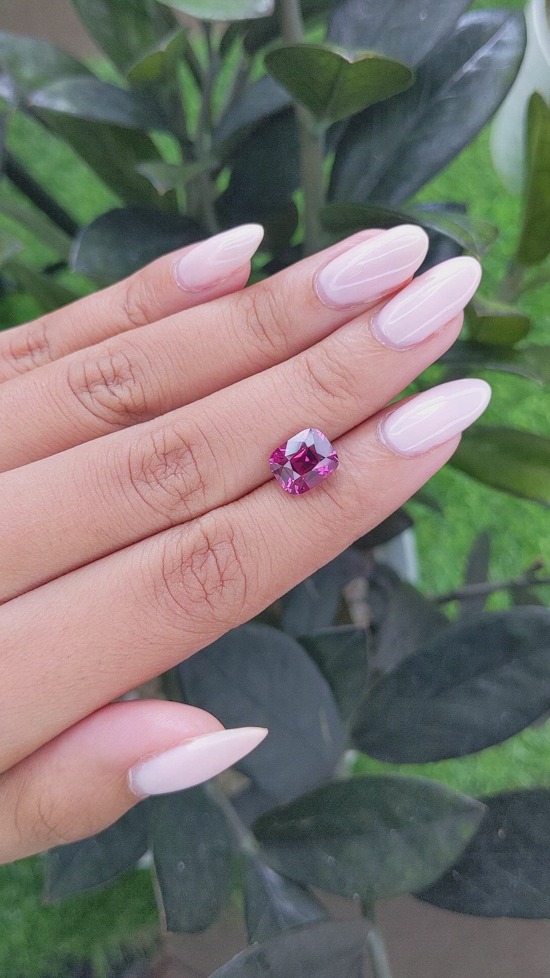 3.60 Ct. Malaya Garnet from Madagascar Size Video