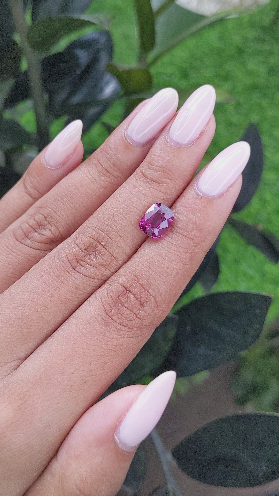 3.14 Ct. Malaya Garnet from Madagascar Size Video