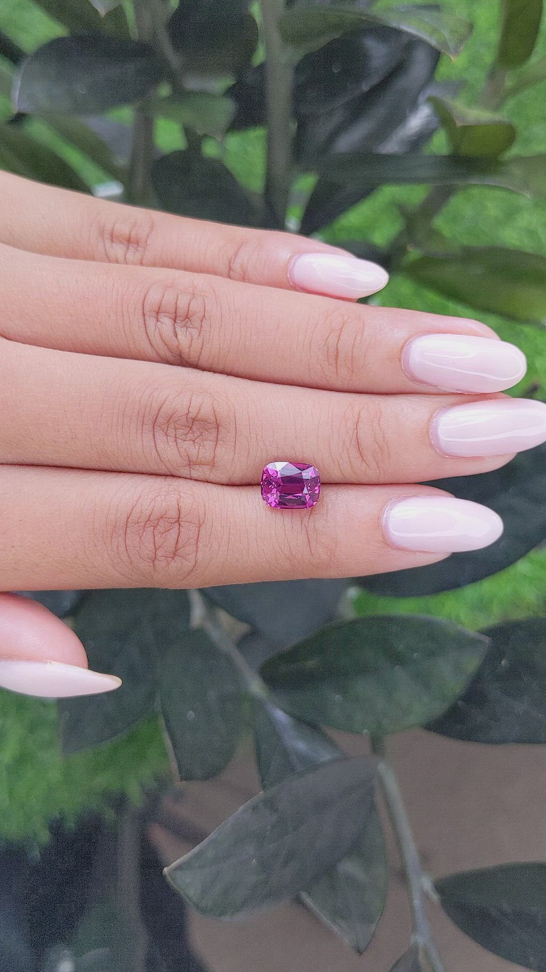 3.14 Ct. Malaya Garnet from Madagascar Size Video