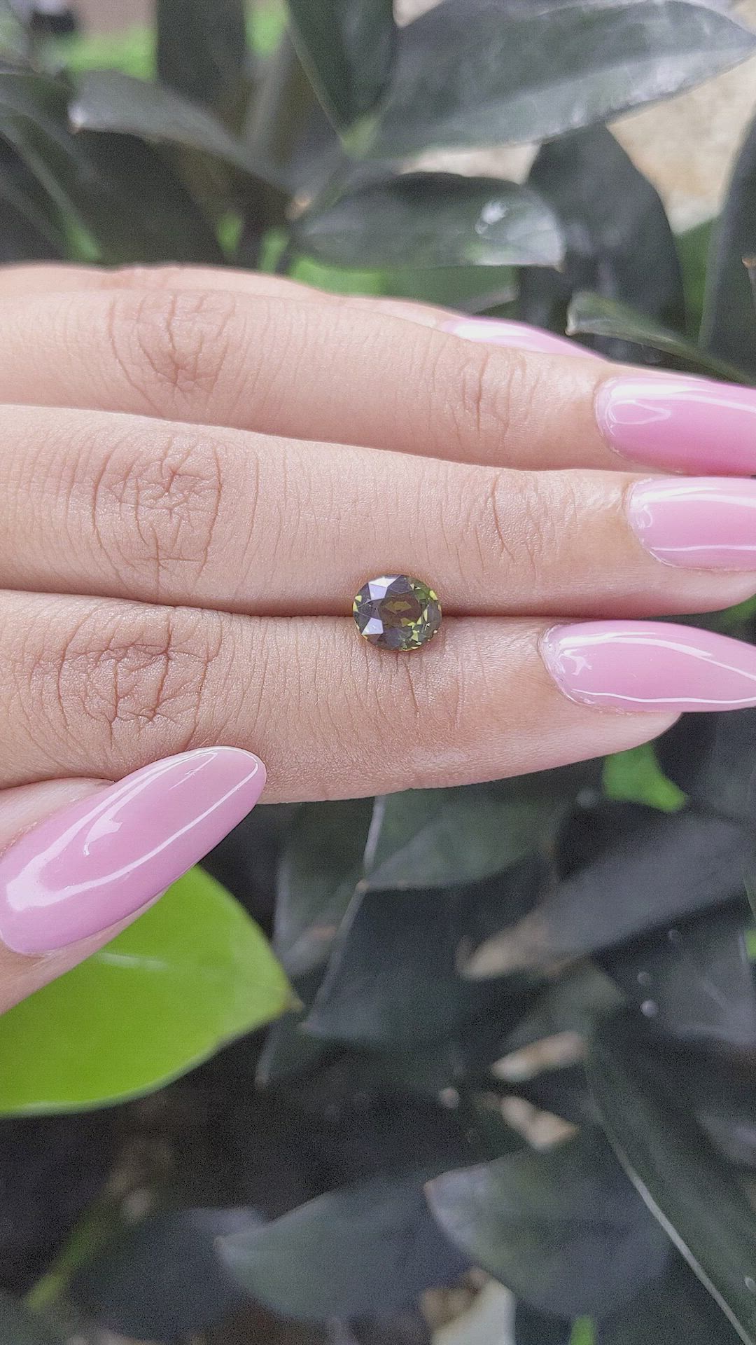 1.23 Ct. Alexandrite from Madagascar Size Video