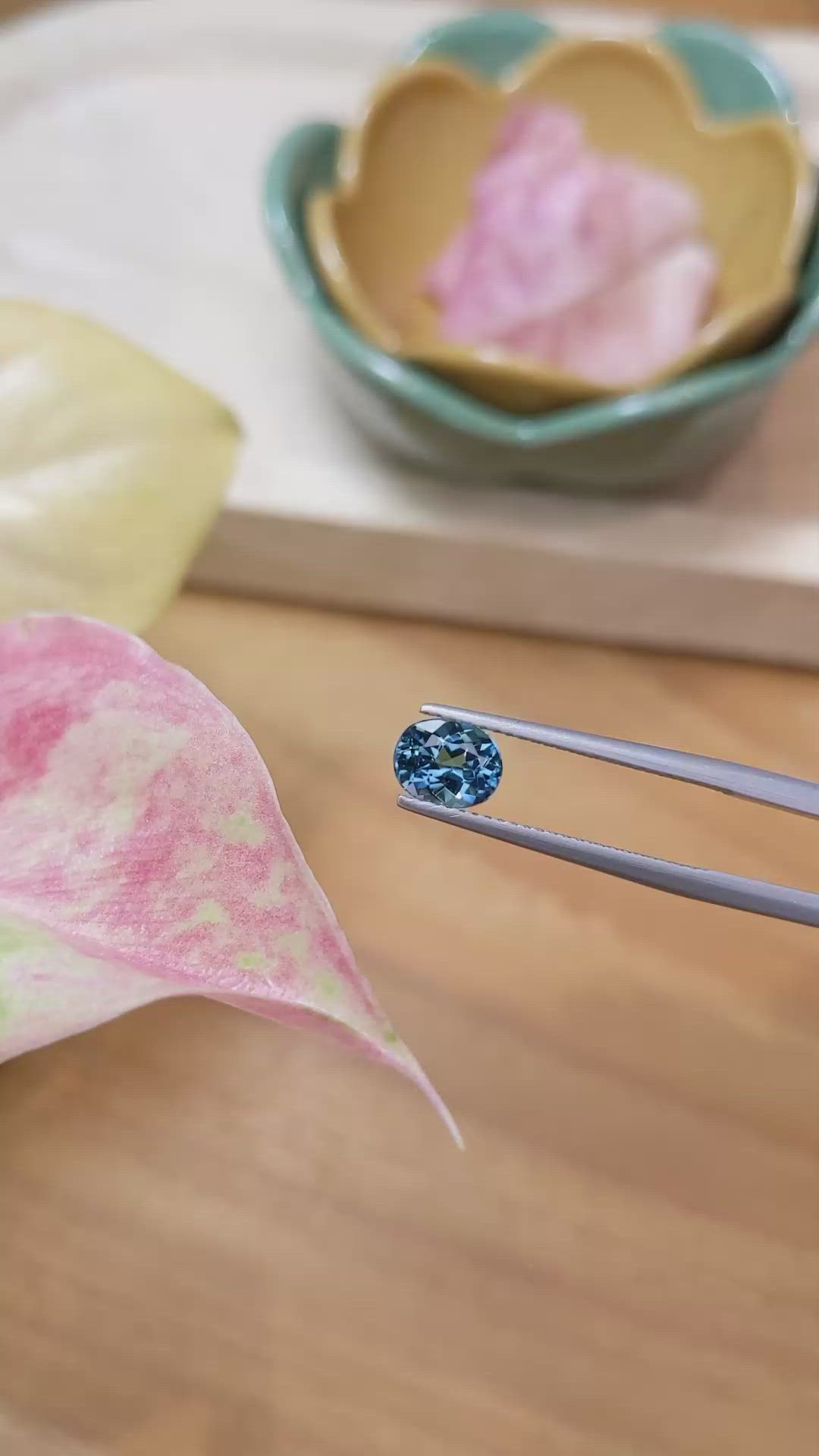 1.10 Ct. Tourmaline from Brazil Size Video