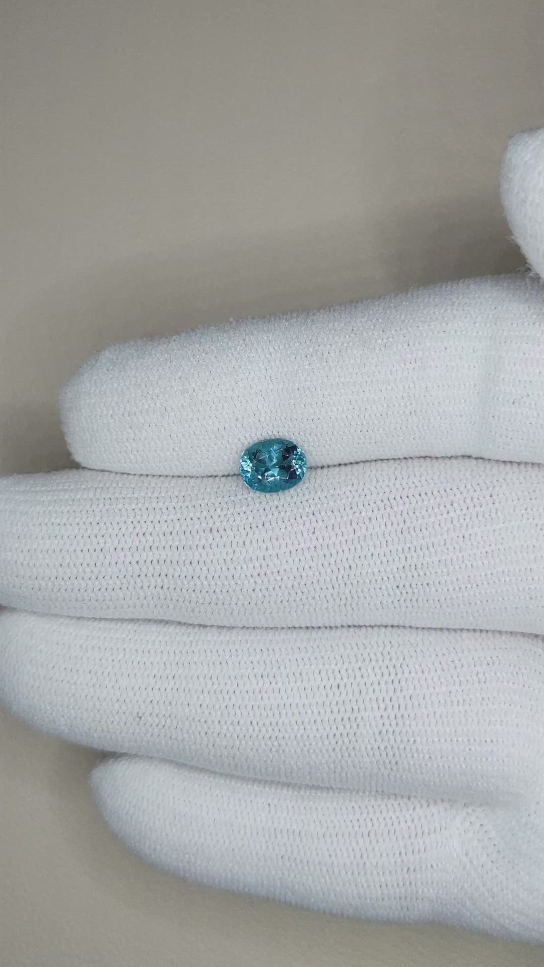 1.10 Ct. Tourmaline from Brazil Size Video