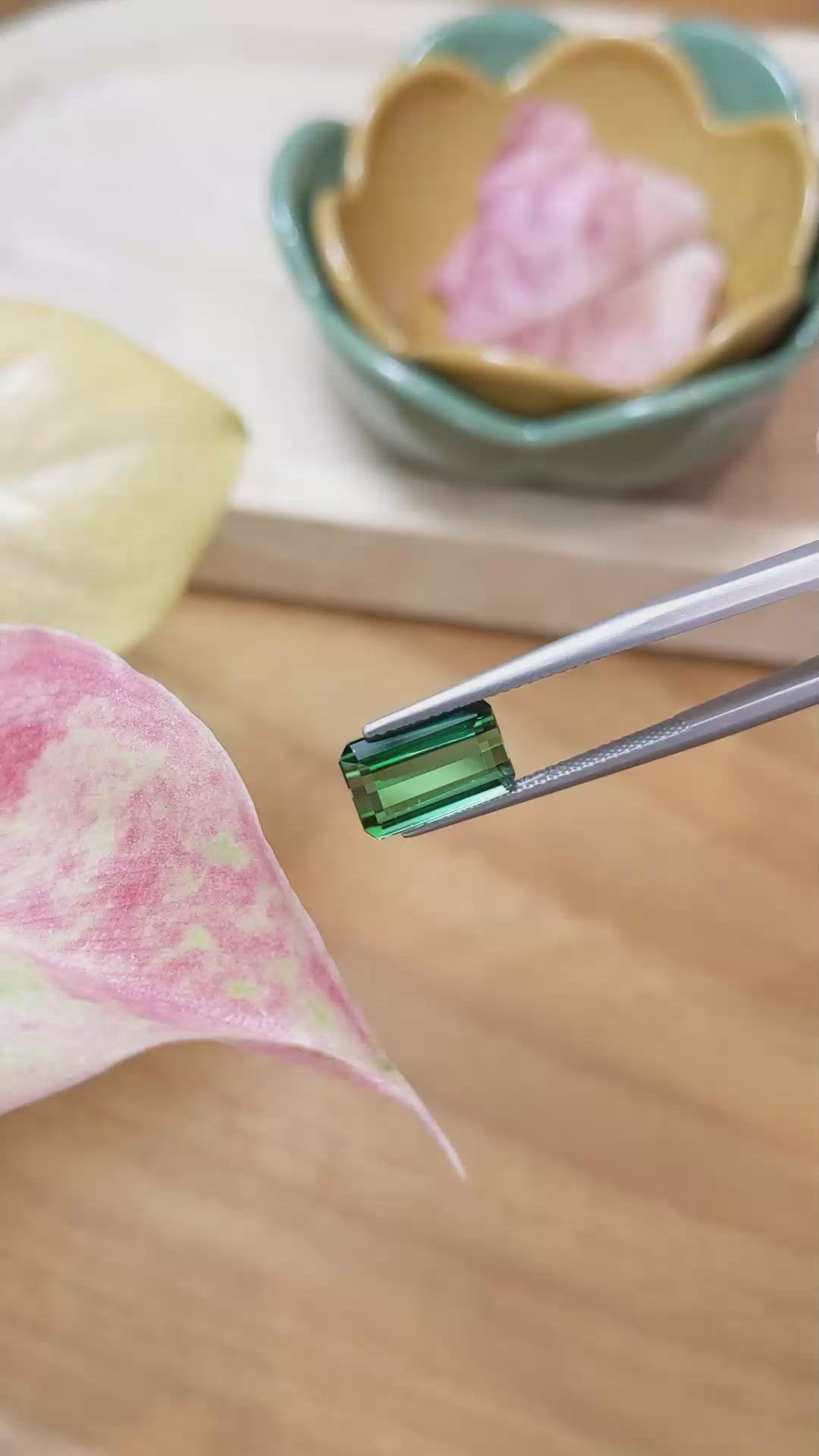 4.30 Ct. Tourmaline from Brazil Size Video