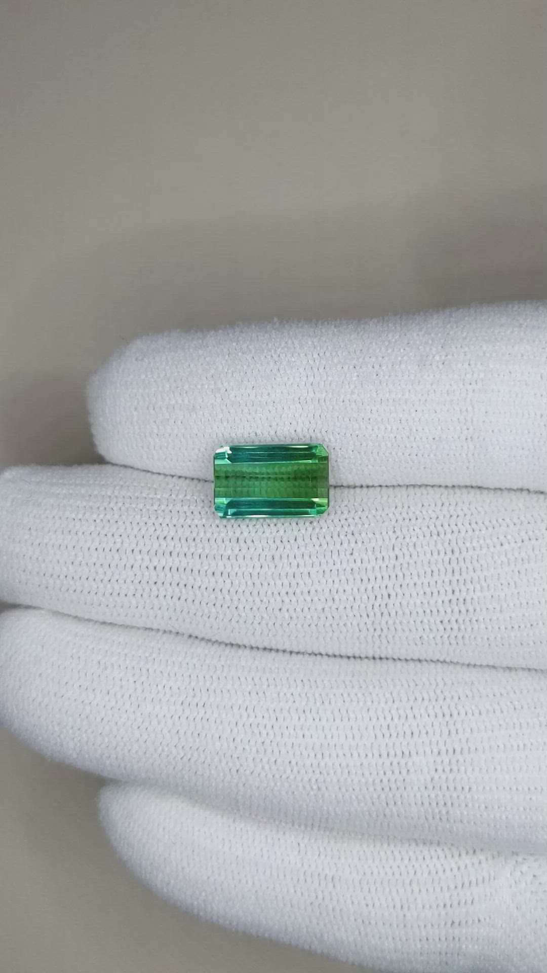 4.30 Ct. Tourmaline from Brazil Size Video