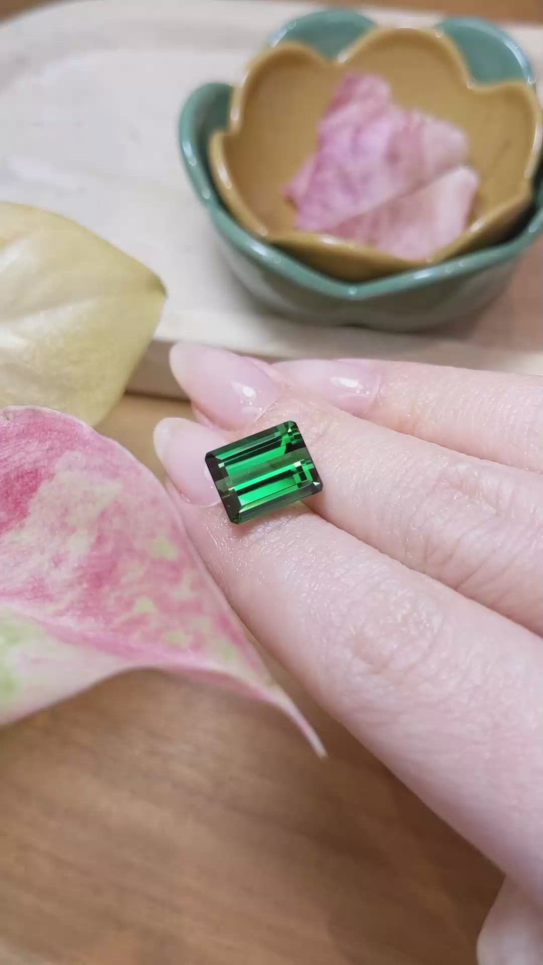 6.21 Ct. Tourmaline from Brazil Size Video