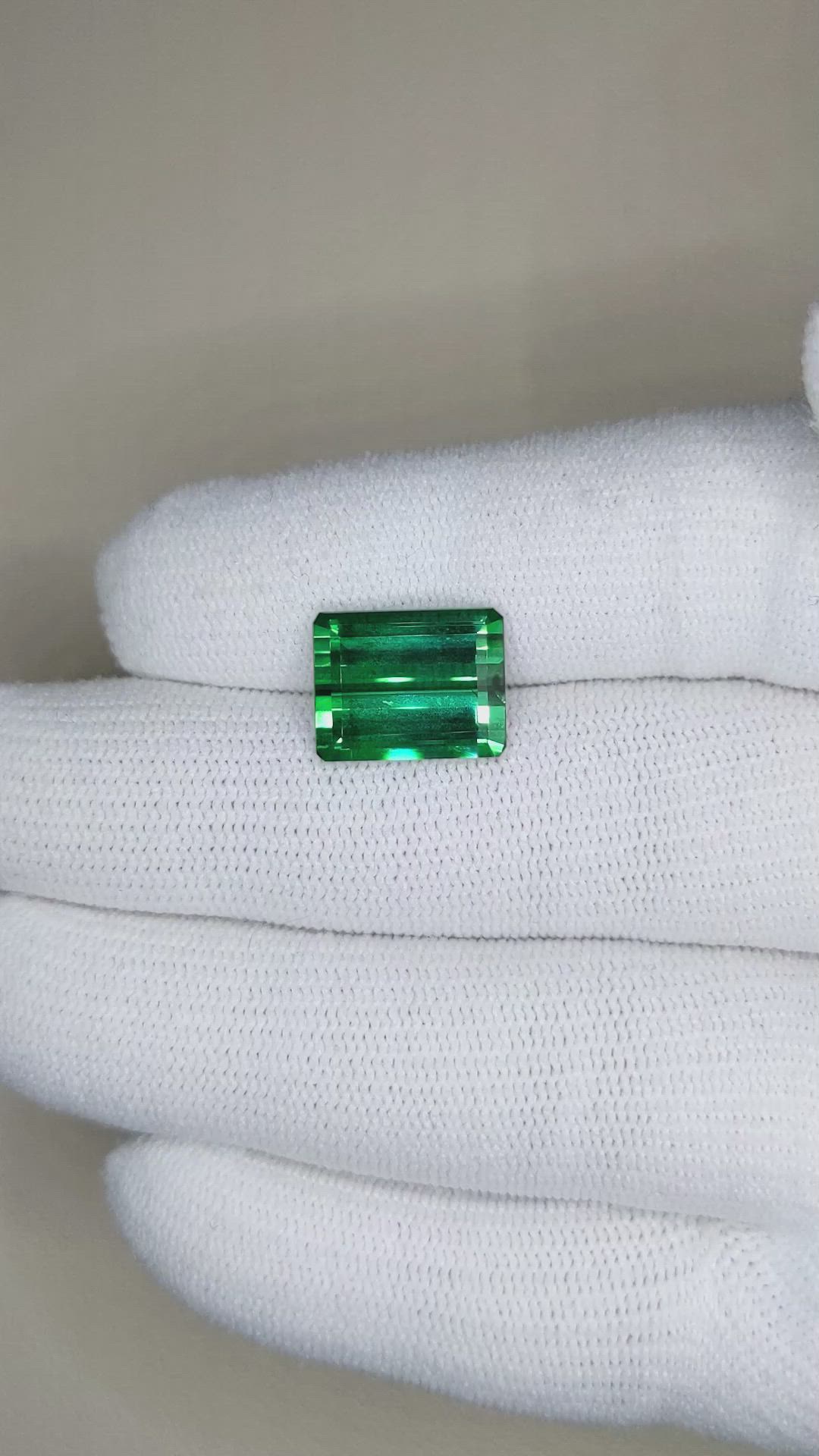 6.21 Ct. Tourmaline from Brazil Size Video