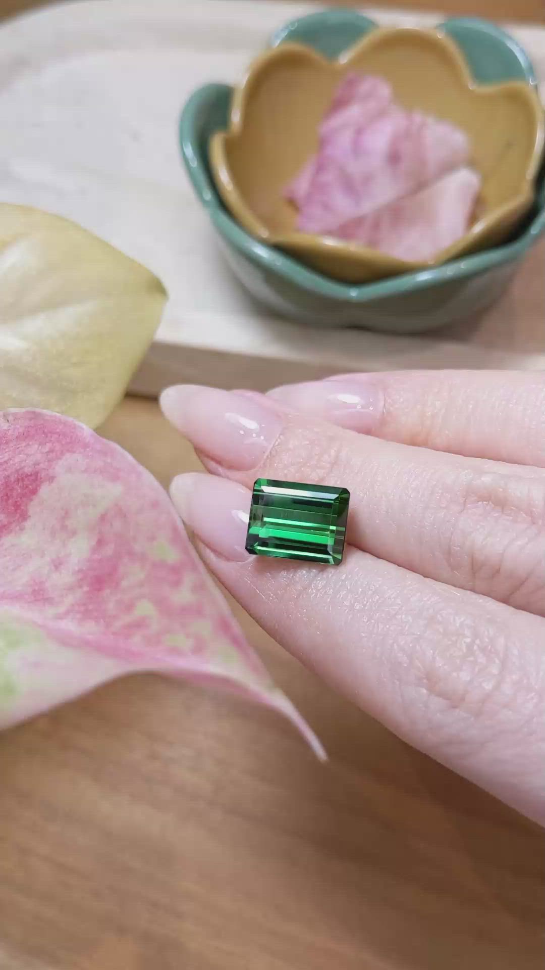 6.21 Ct. Tourmaline from Brazil Size Video