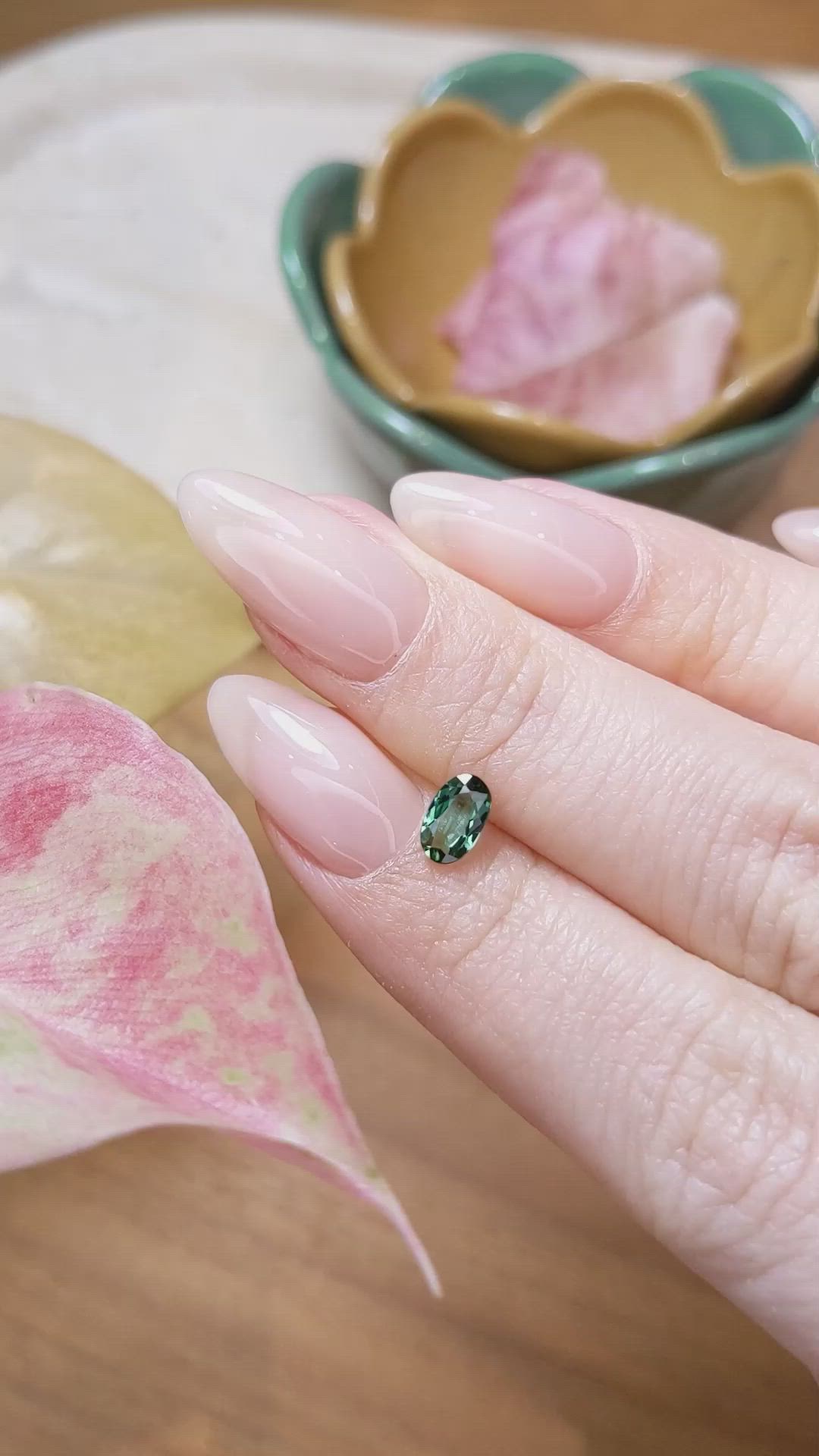 0.51 Ct. Tourmaline from Brazil Size Video