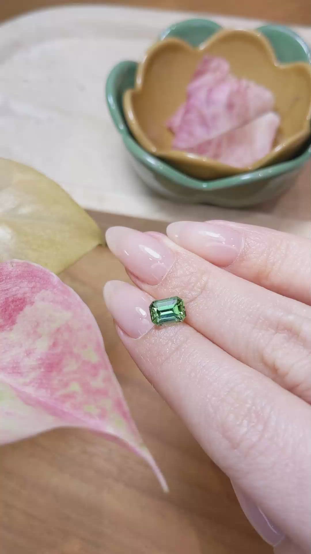1.55 Ct. Tourmaline from Brazil Size Video