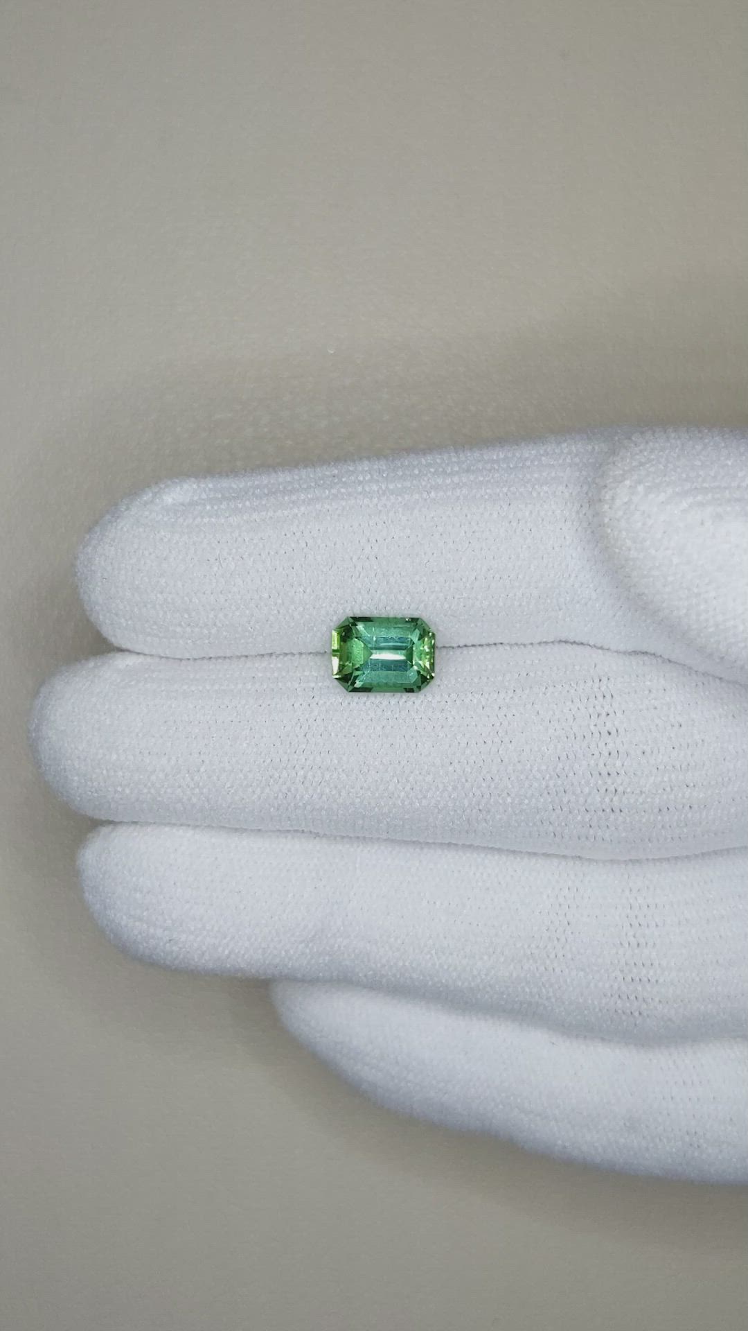 1.55 Ct. Tourmaline from Brazil Size Video