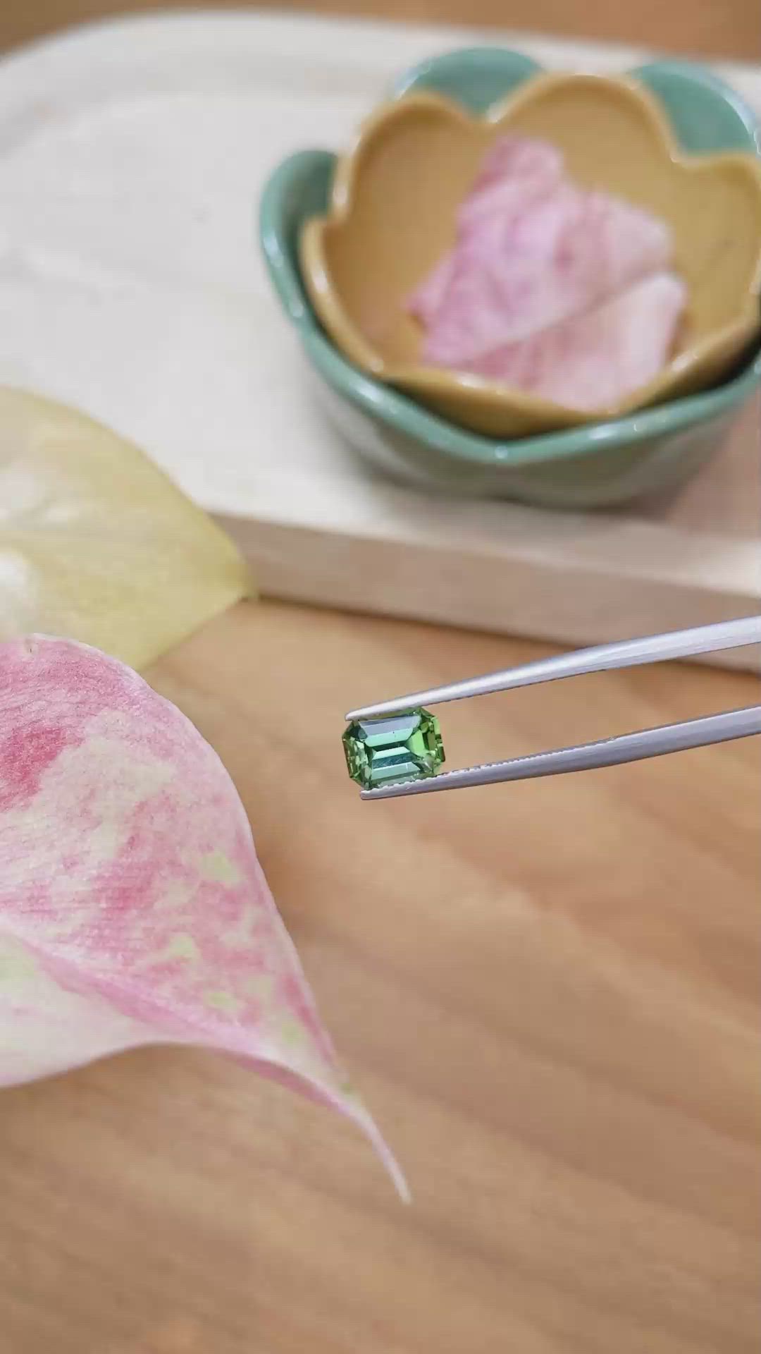 1.55 Ct. Tourmaline from Brazil Size Video