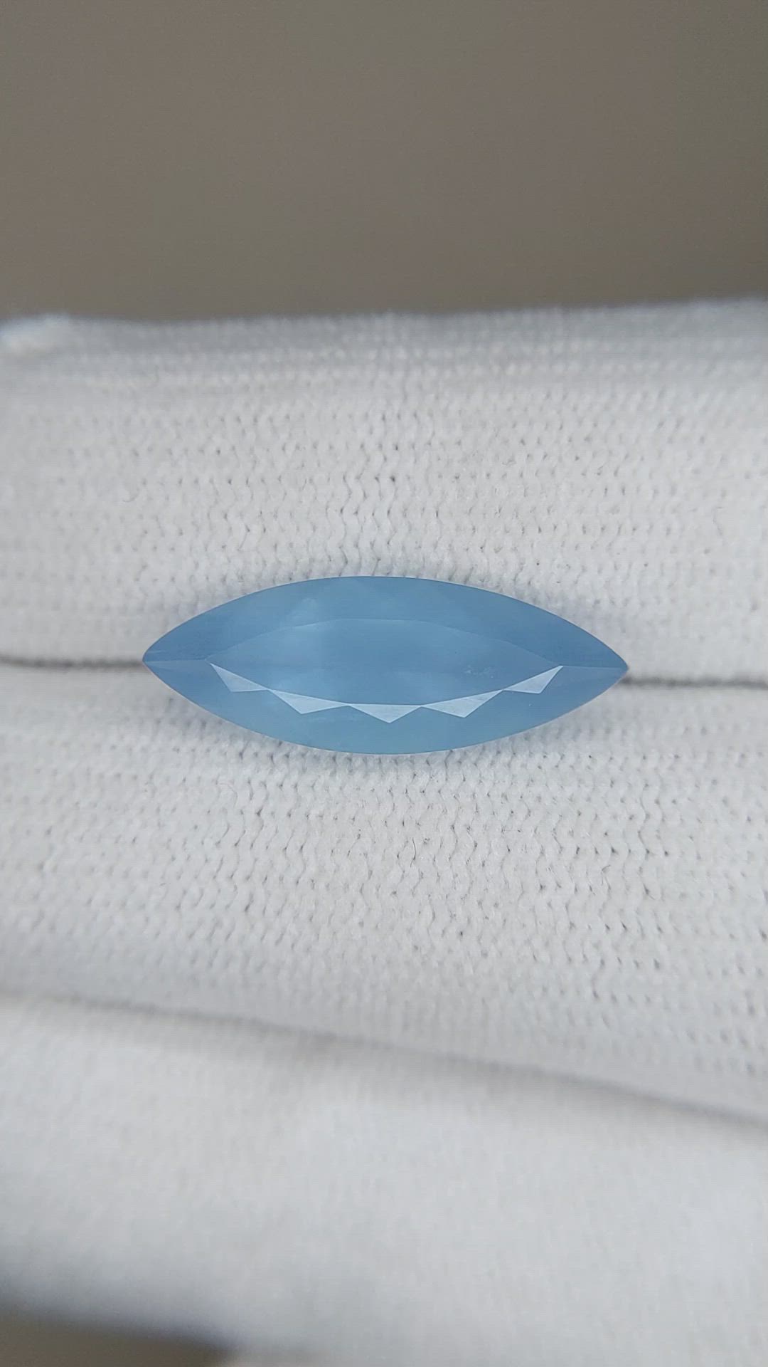 3.54 Ct. Aquamarine from Brazil Size Video