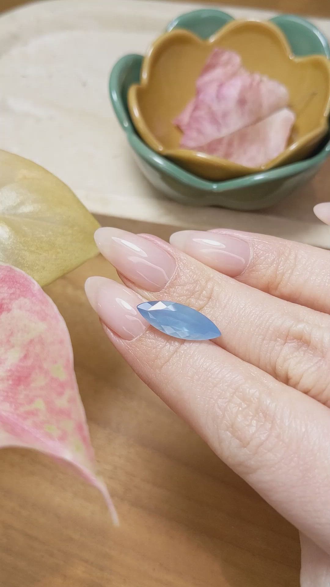 3.54 Ct. Aquamarine from Brazil Size Video