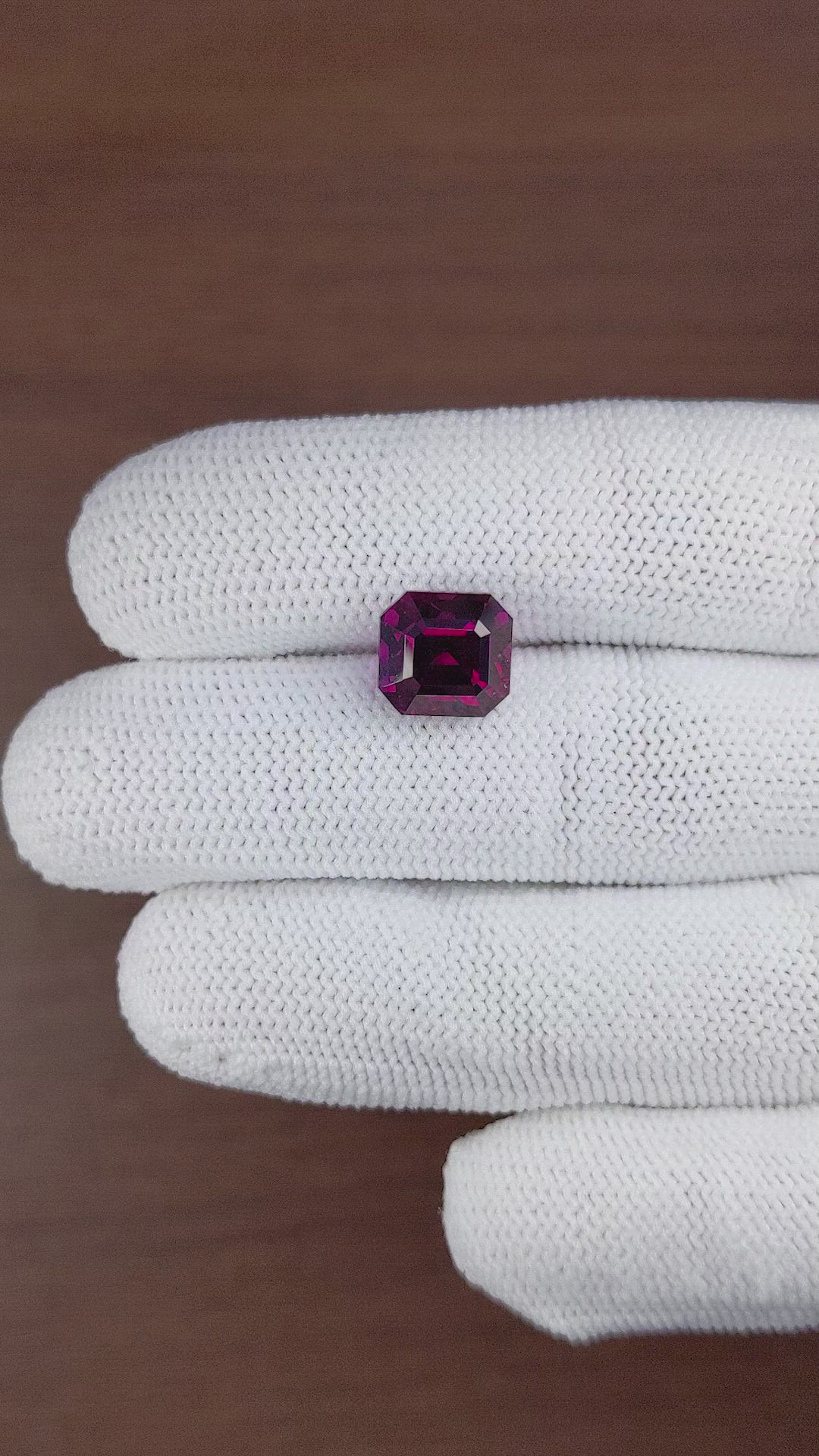 7.13 Ct. Rhodolite Garnet from Tanzania Size Video