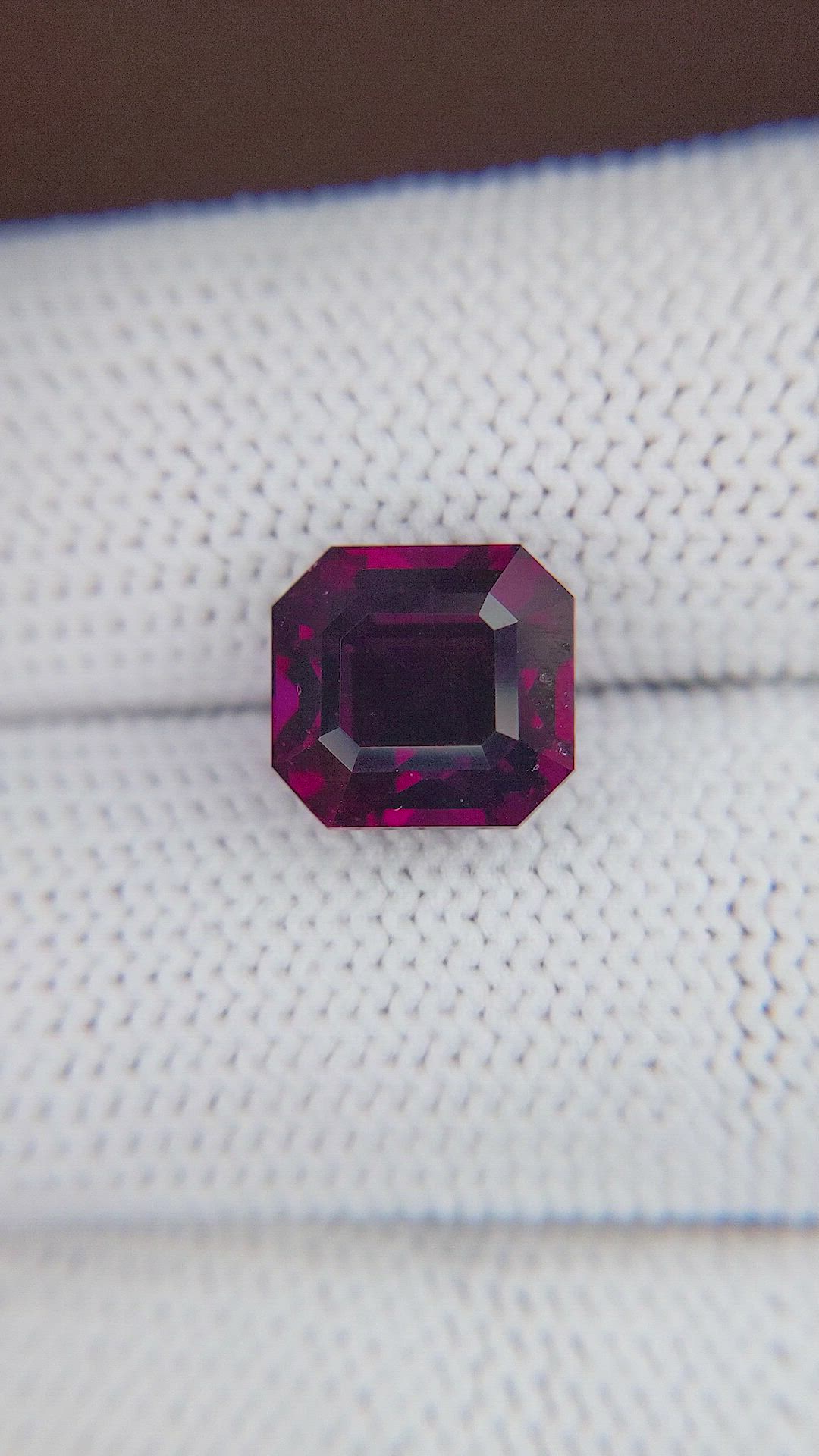 7.13 Ct. Rhodolite Garnet from Tanzania Size Video