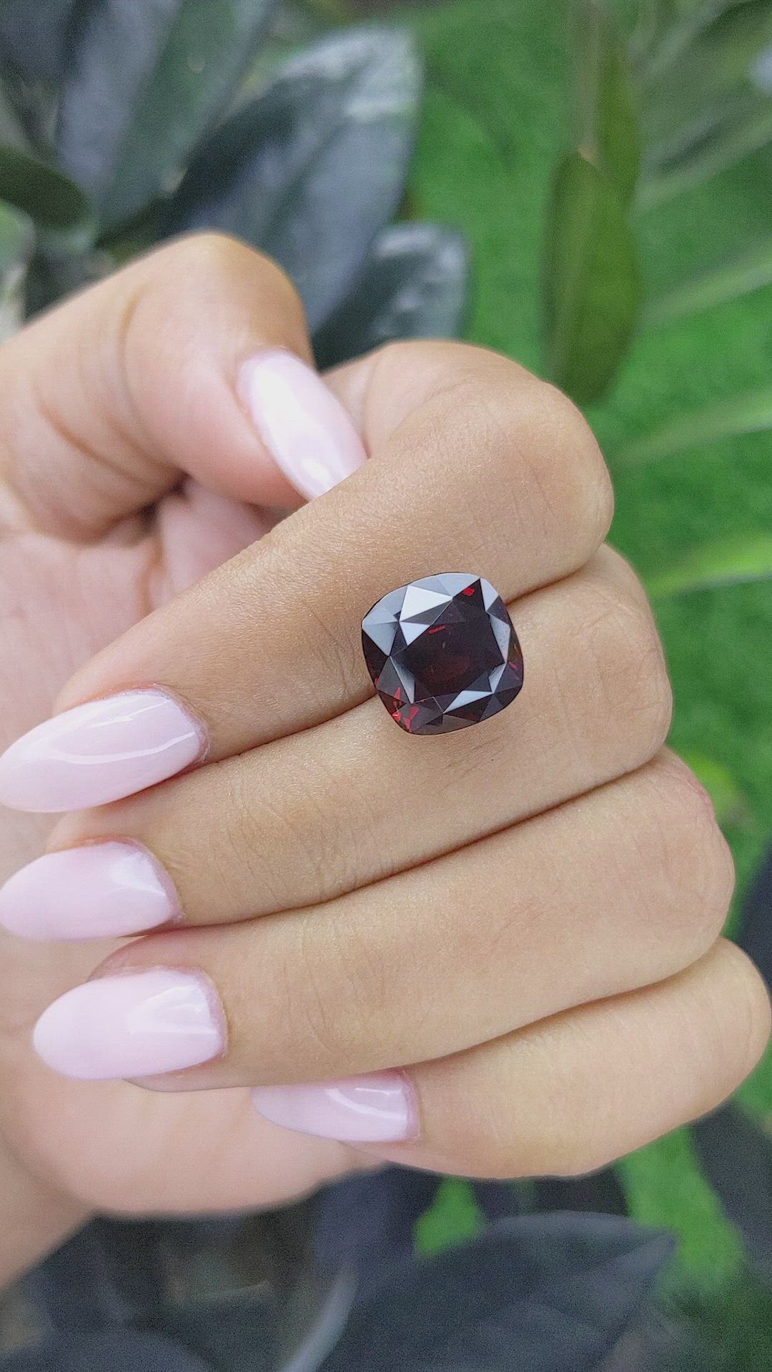 9.34 Ct. Garnet from Tanzania Size Video