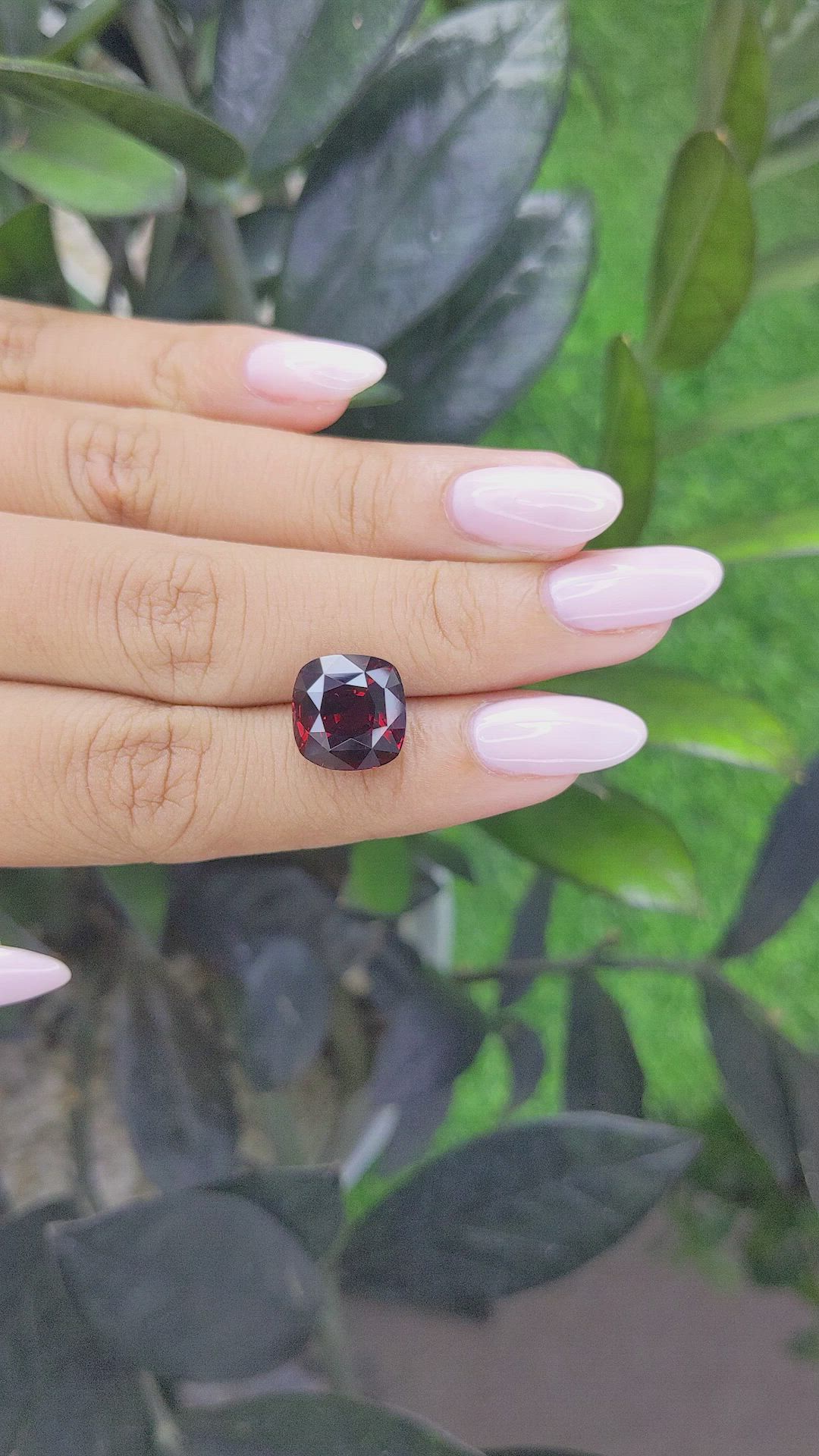 9.34 Ct. Garnet from Tanzania Size Video