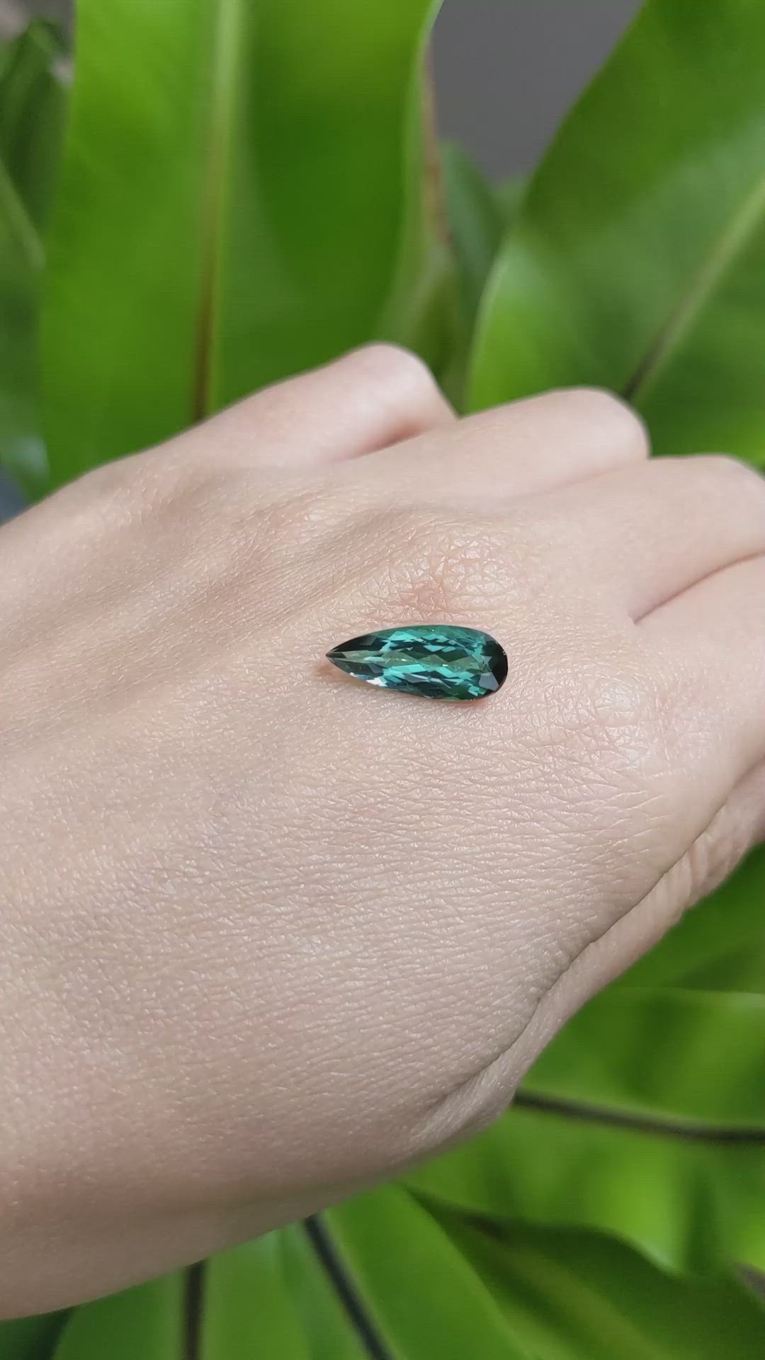 2.46 Ct. Tourmaline from Brazil Size Video