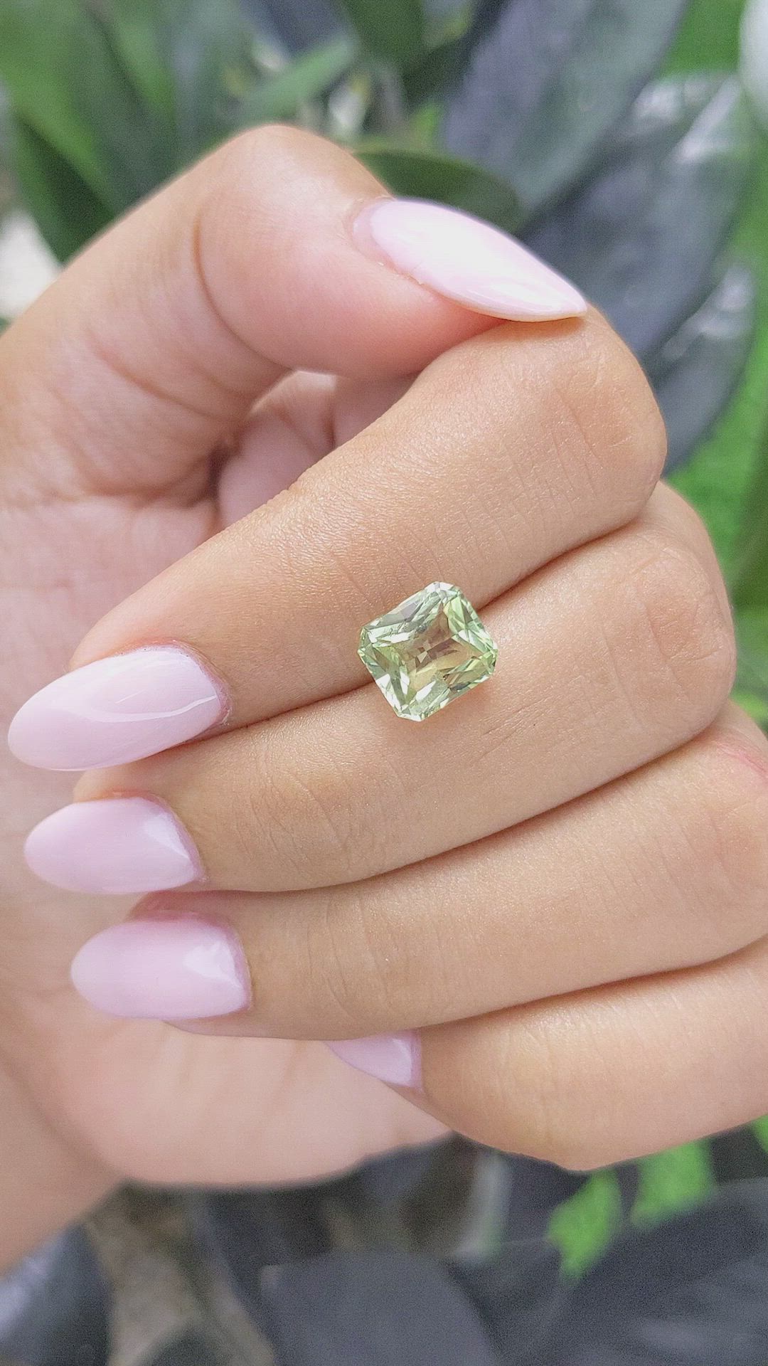 2.49 Ct. Chrysoberyl from Tanzania Size Video