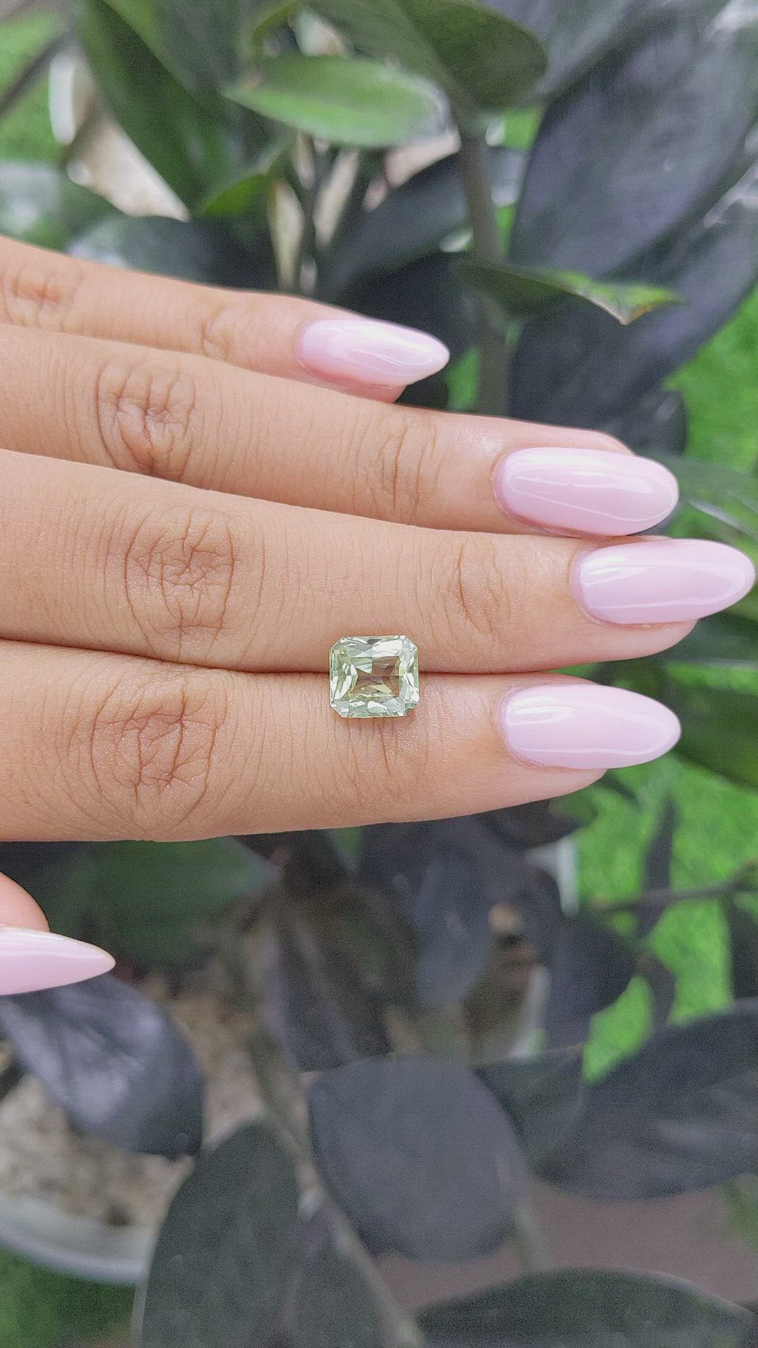 2.49 Ct. Chrysoberyl from Tanzania Size Video