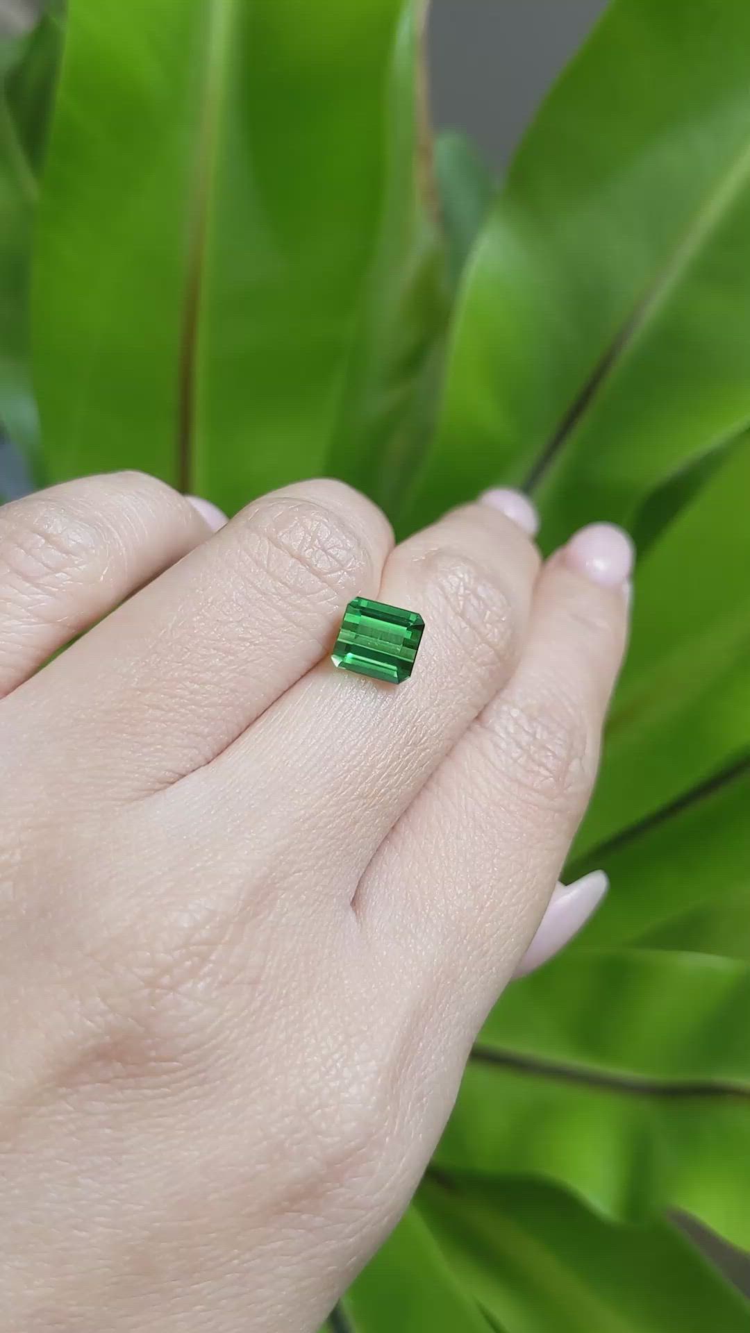 2.19 Ct. Tourmaline from Brazil Size Video