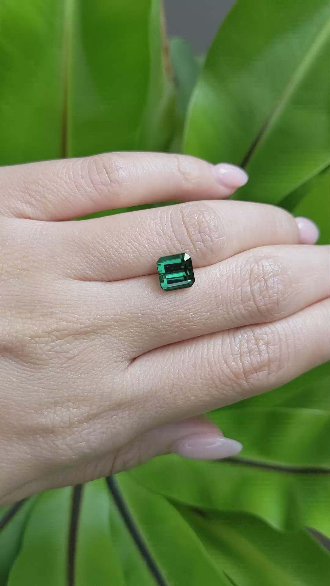 2.37 Ct. Tourmaline from Mozambique Size Video