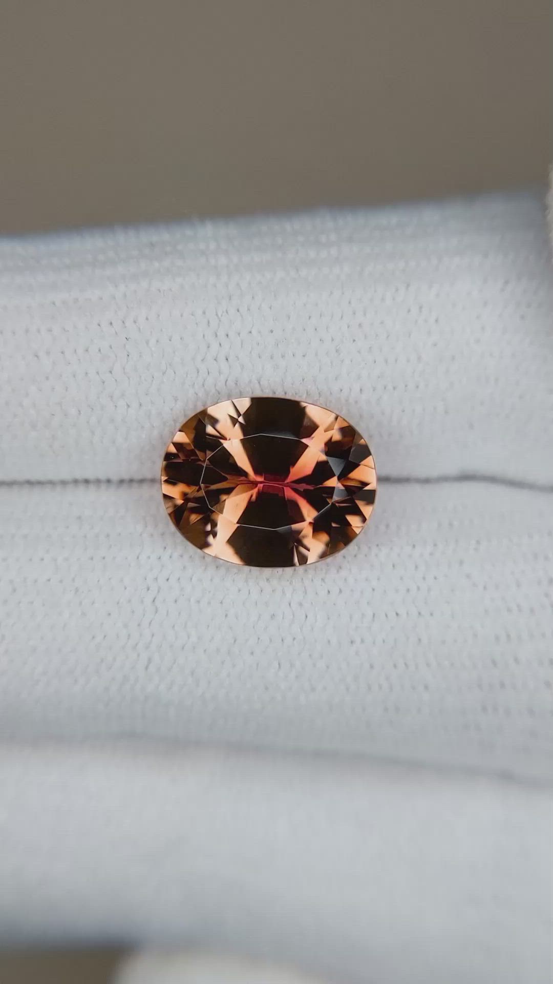 3.68 Ct. Tourmaline from Brazil Size Video