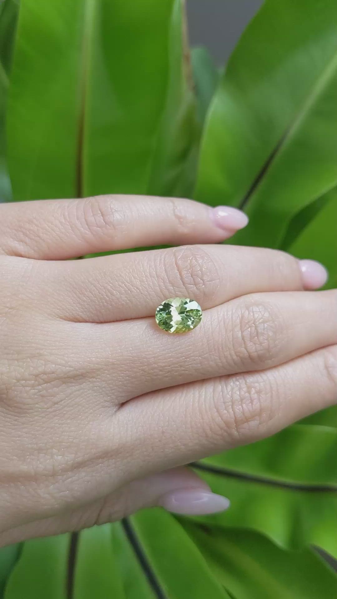 2.47 Ct. Tourmaline from Brazil Size Video