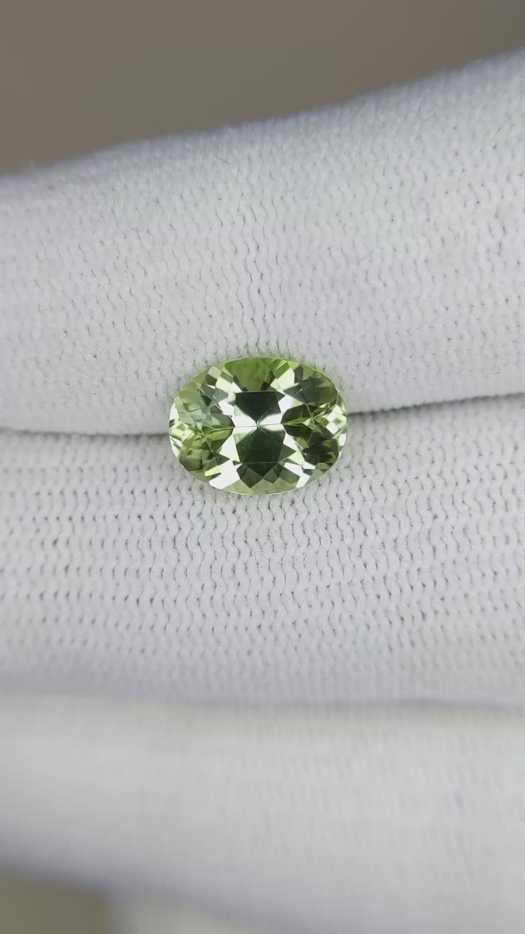 2.47 Ct. Tourmaline from Brazil Size Video
