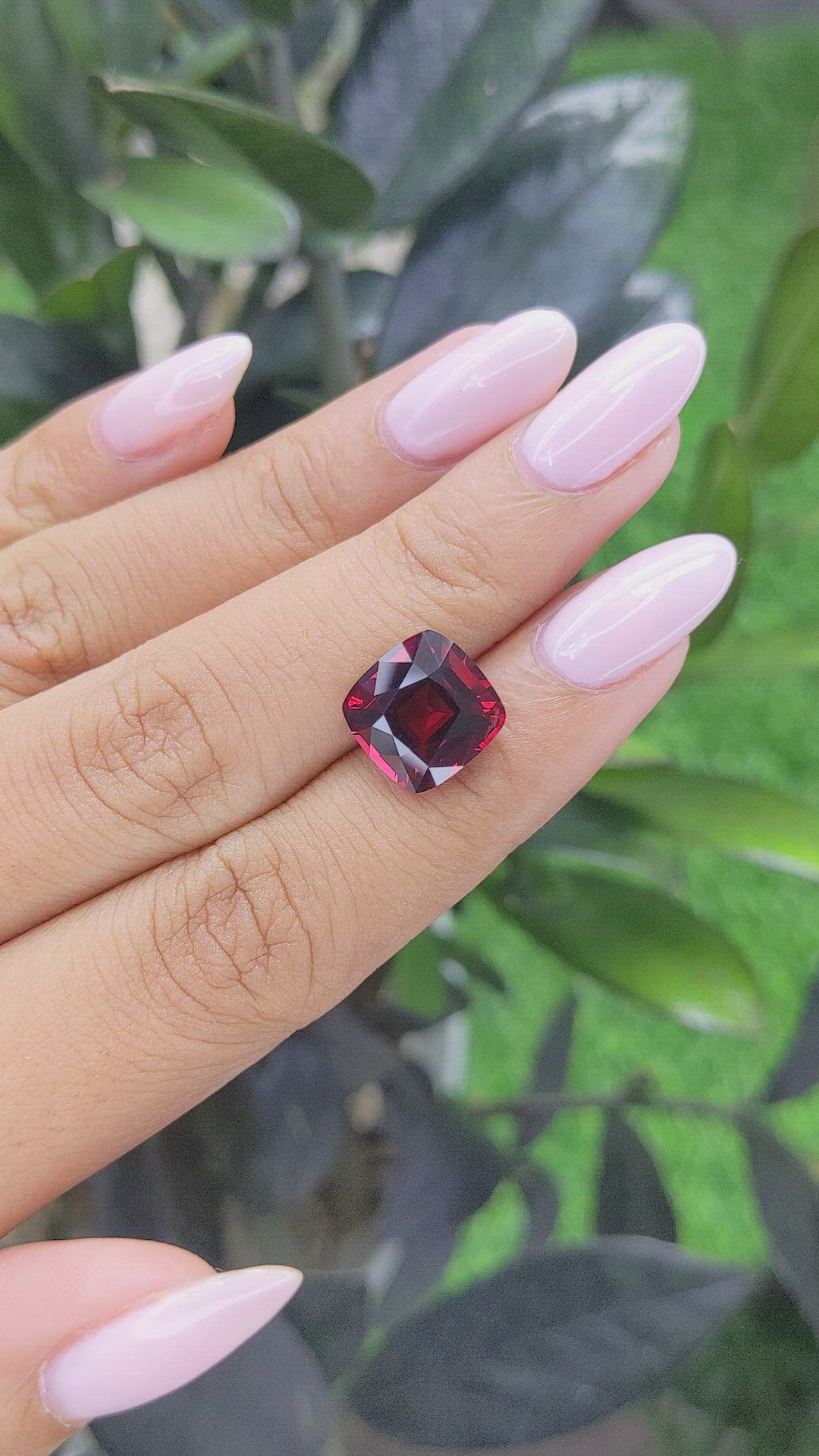 6.34 Ct. Garnet from Tanzania Size Video