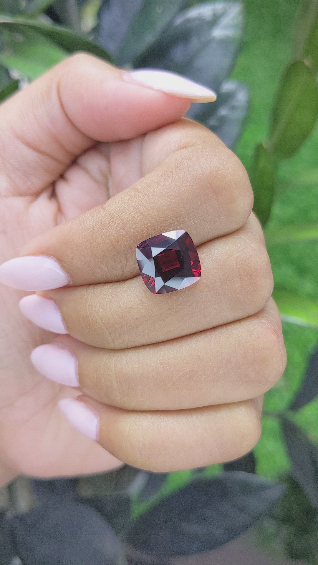 6.34 Ct. Garnet from Tanzania Size Video