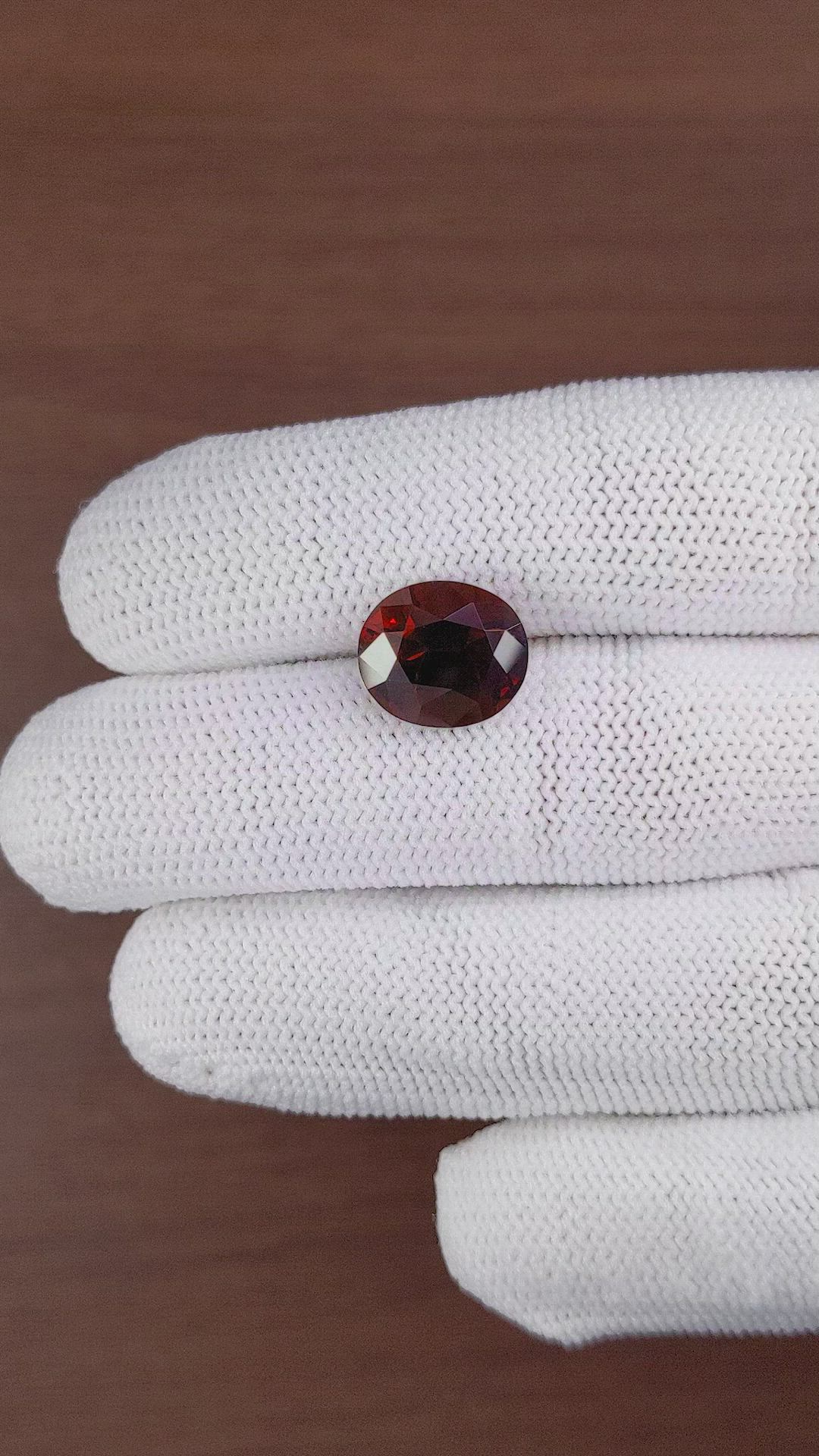 7.51 Ct. Garnet from Tanzania Size Video