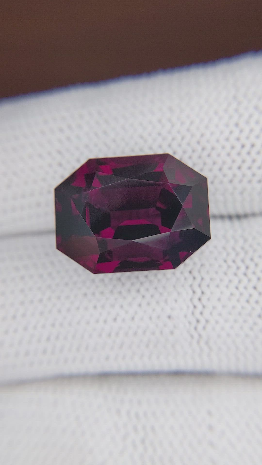 25.37 Ct. Rhodolite Garnet from Tanzania Size Video