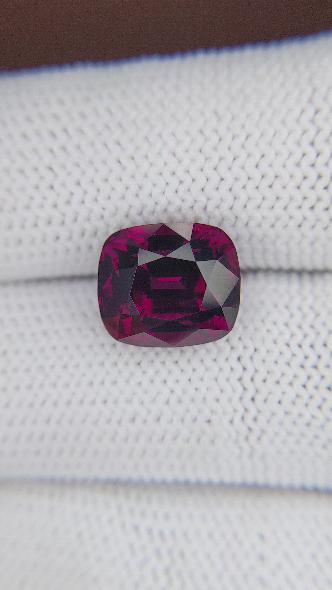 8.63 Ct. Rhodolite Garnet from Tanzania Size Video