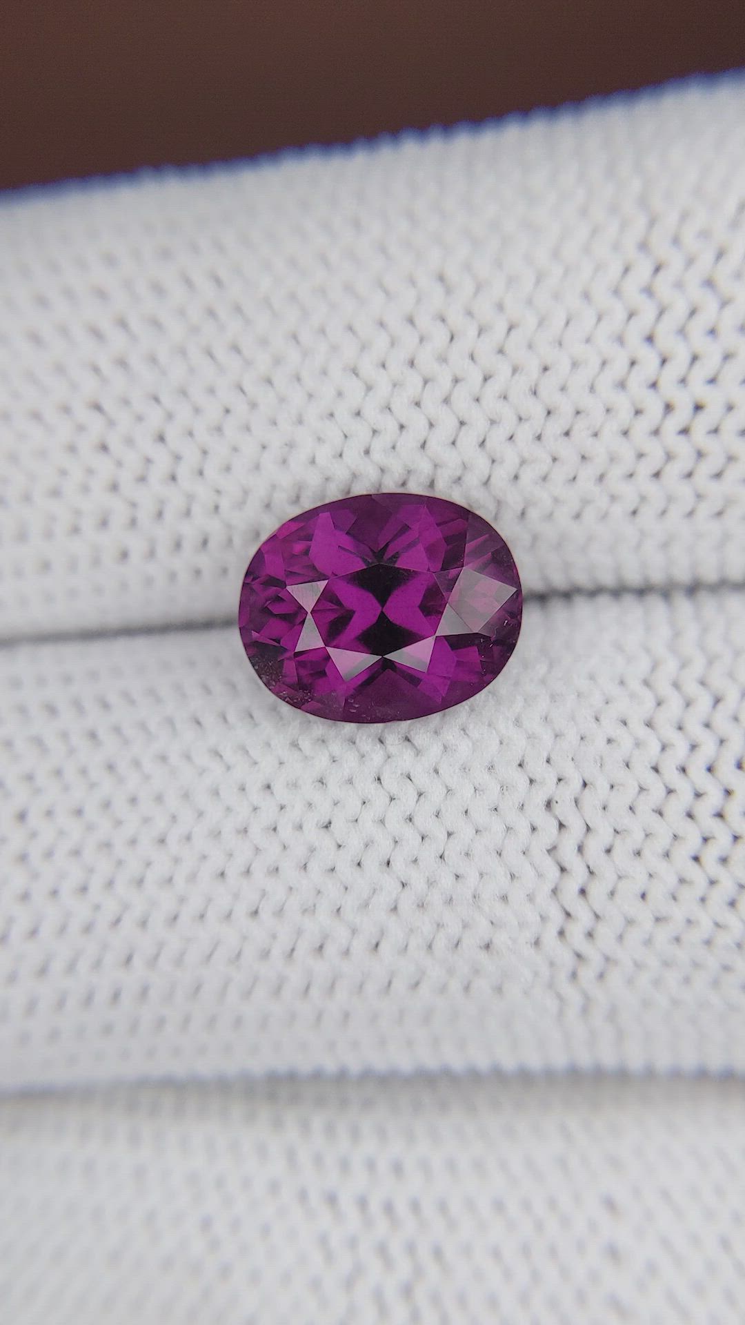 4.41 Ct. Rhodolite Garnet from Tanzania Size Video