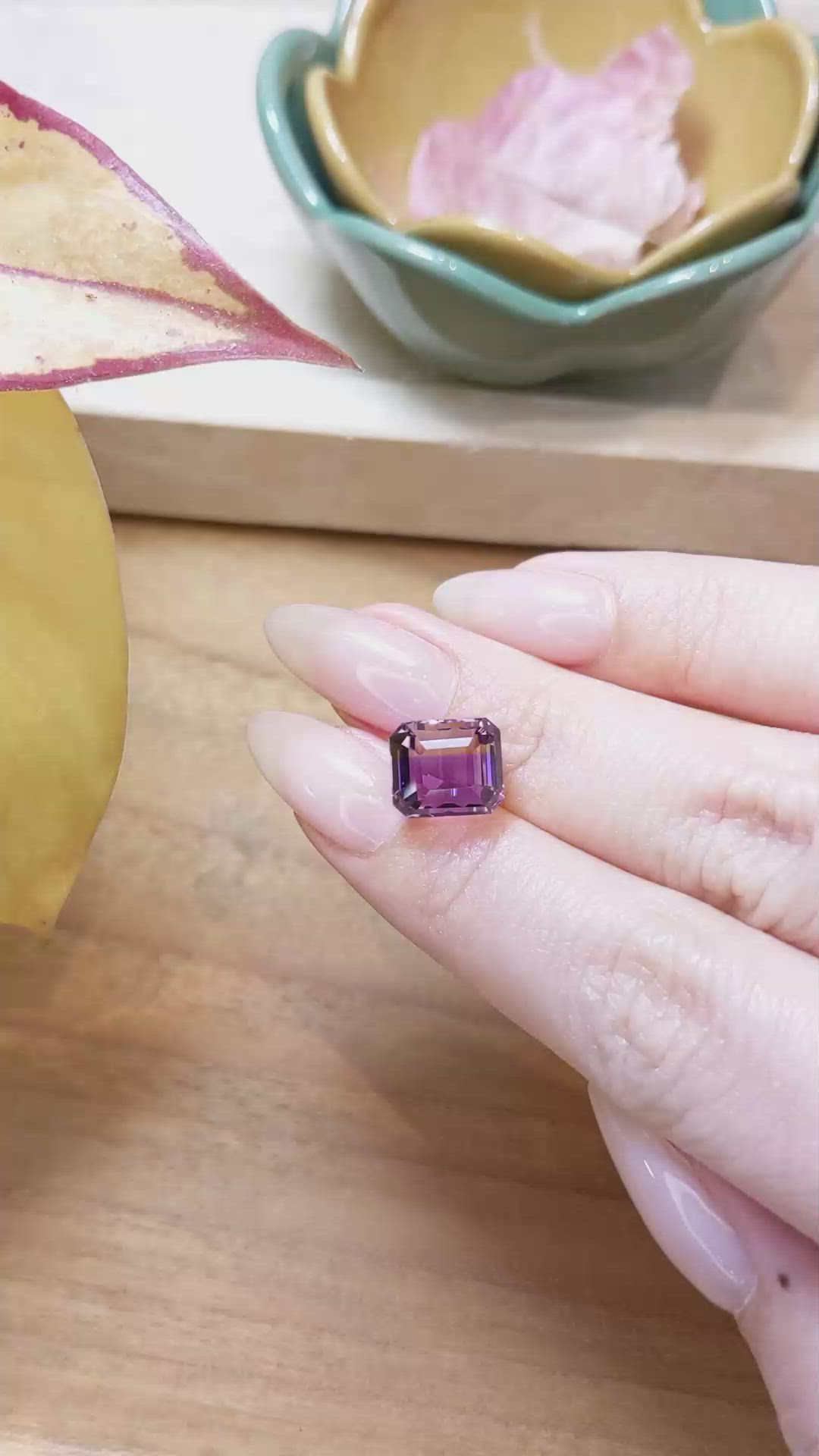 5.45 Ct. Ametrine from Brazil Size Video