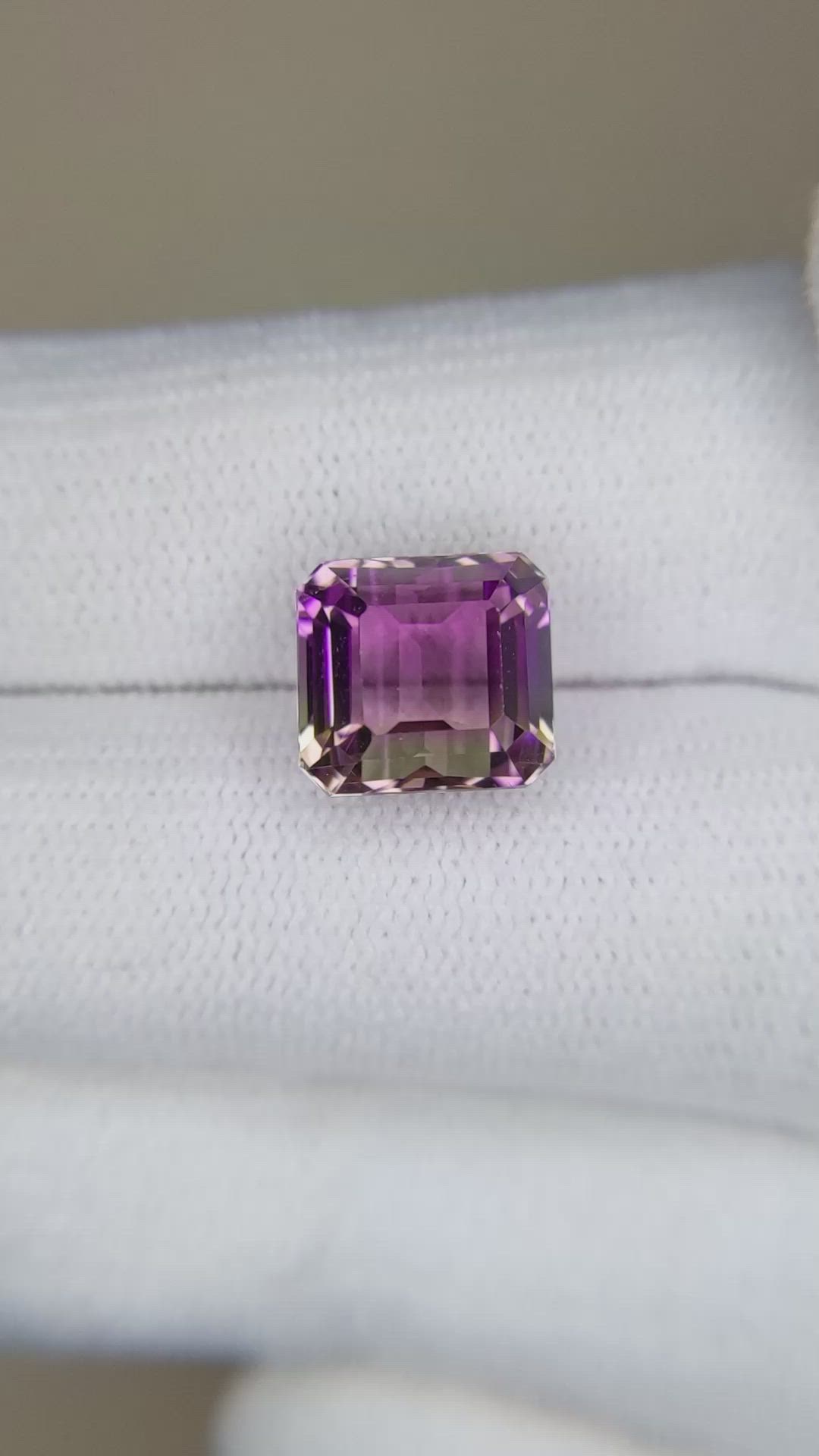 4.28 Ct. Ametrine from Brazil Size Video