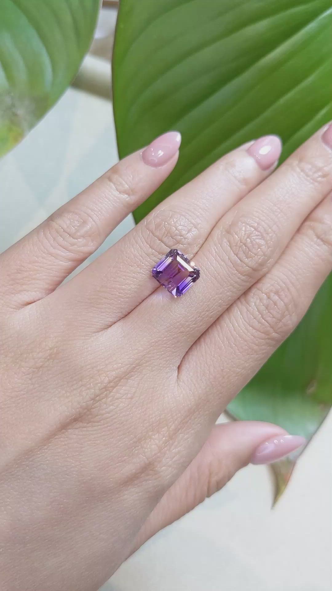 4.28 Ct. Ametrine from Brazil Size Video