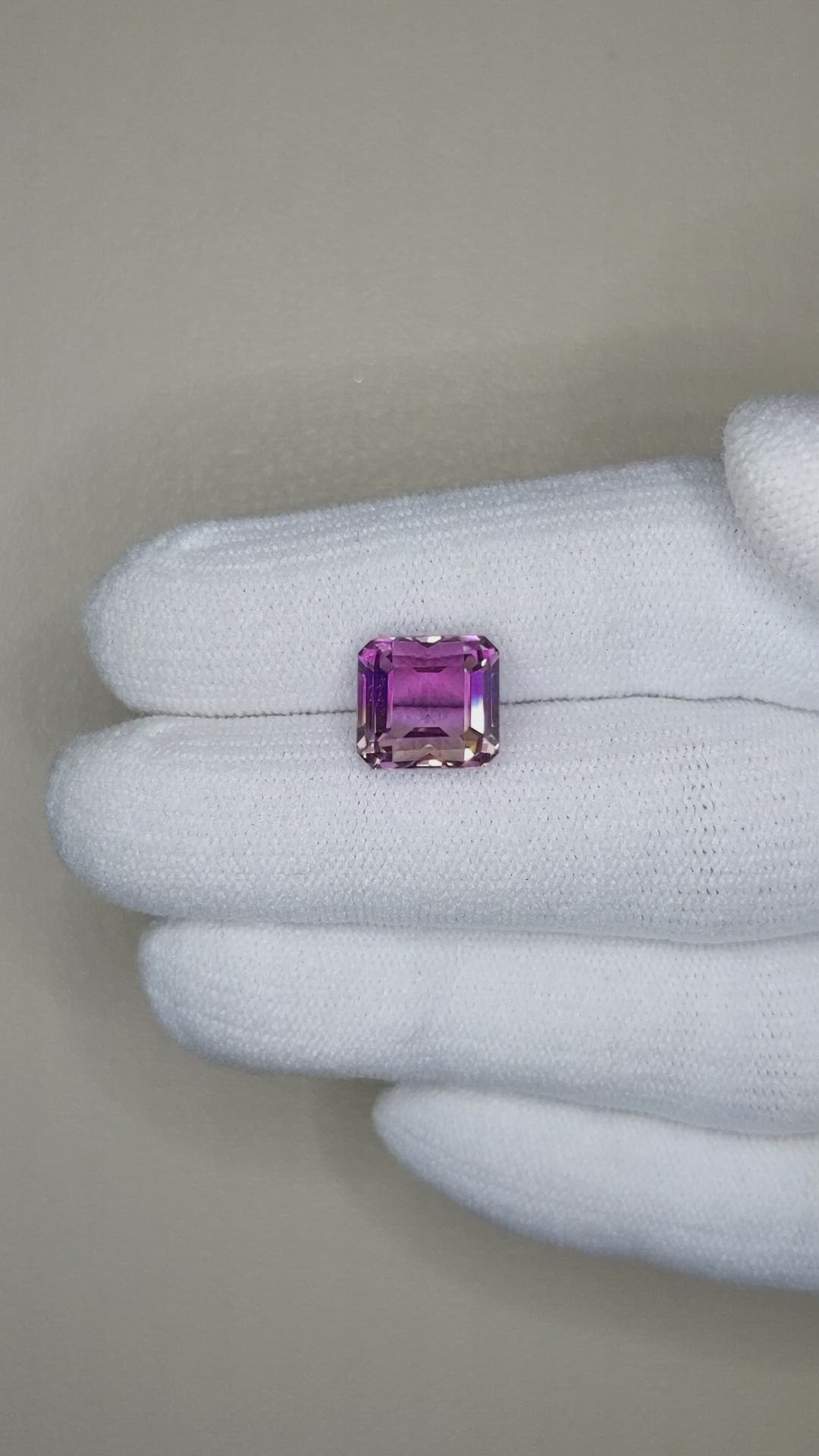 4.28 Ct. Ametrine from Brazil Size Video
