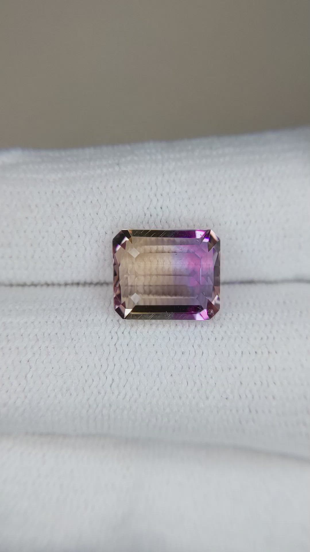 3.40 Ct. Ametrine from Brazil Size Video
