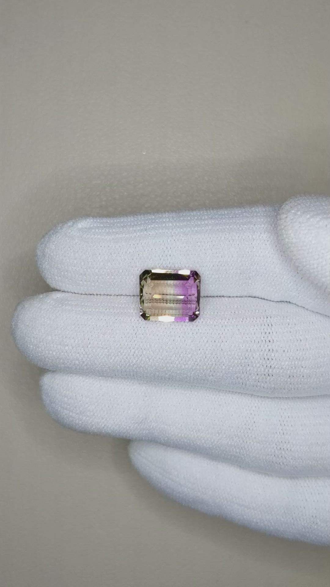 3.40 Ct. Ametrine from Brazil Size Video