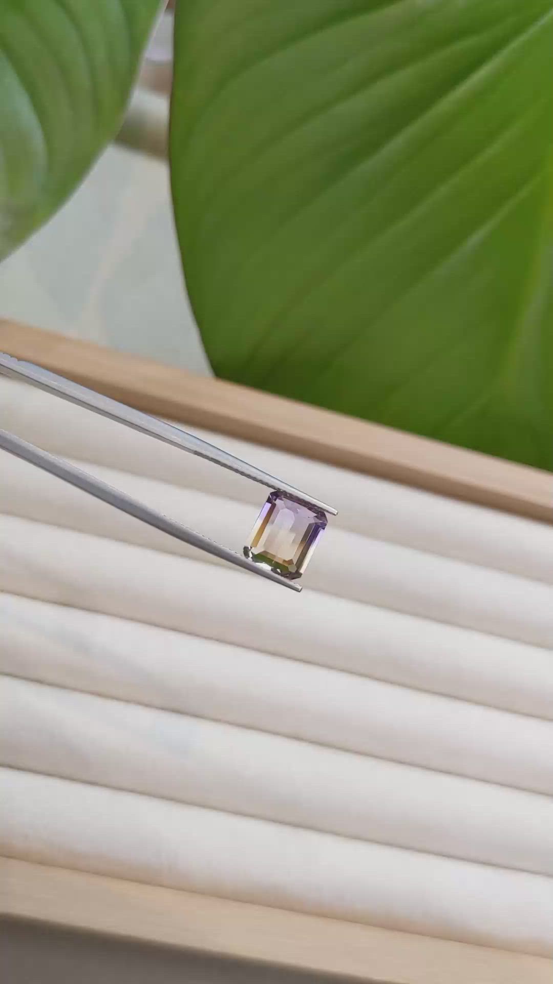 3.40 Ct. Ametrine from Brazil Size Video