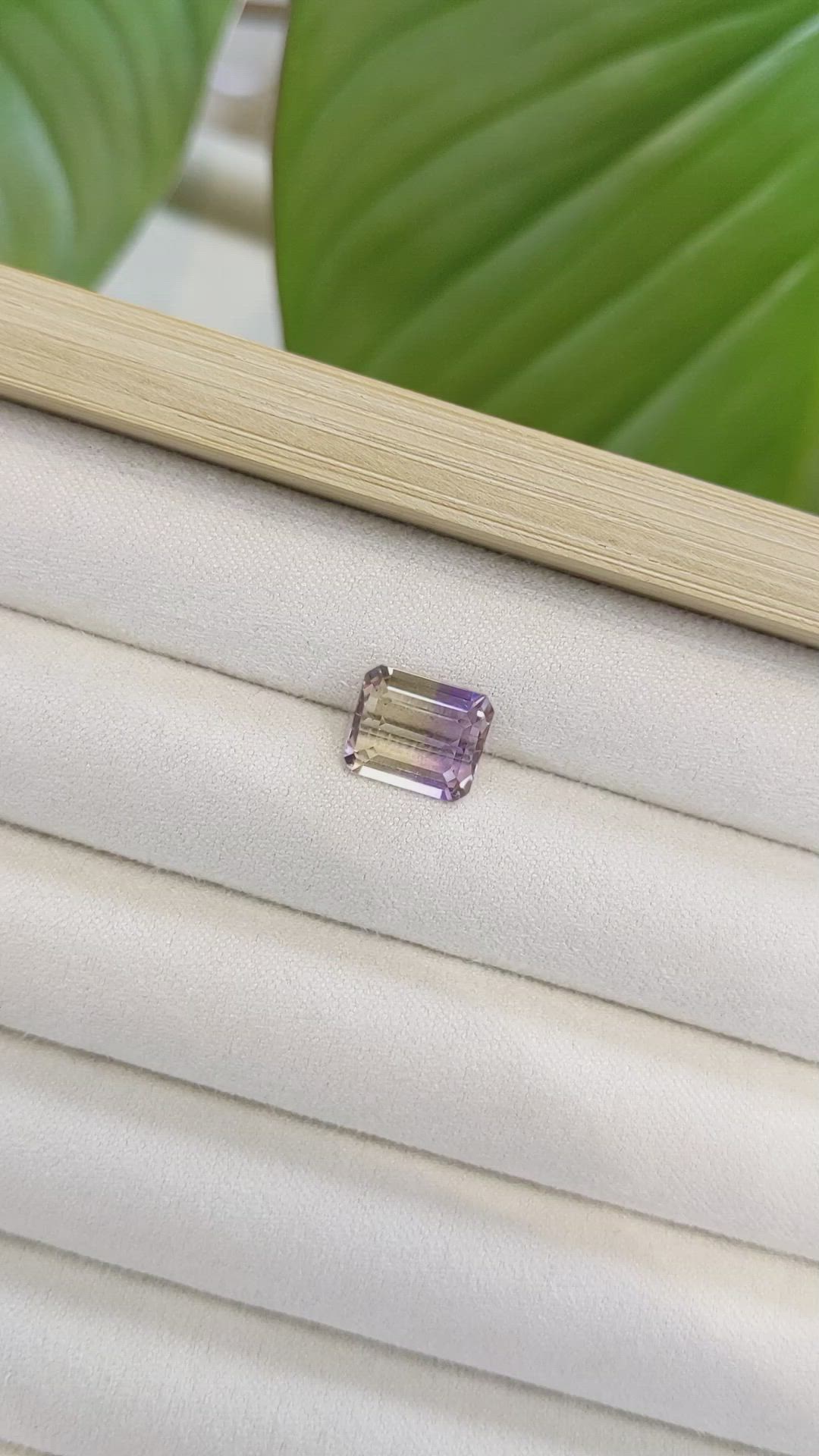 3.40 Ct. Ametrine from Brazil Size Video