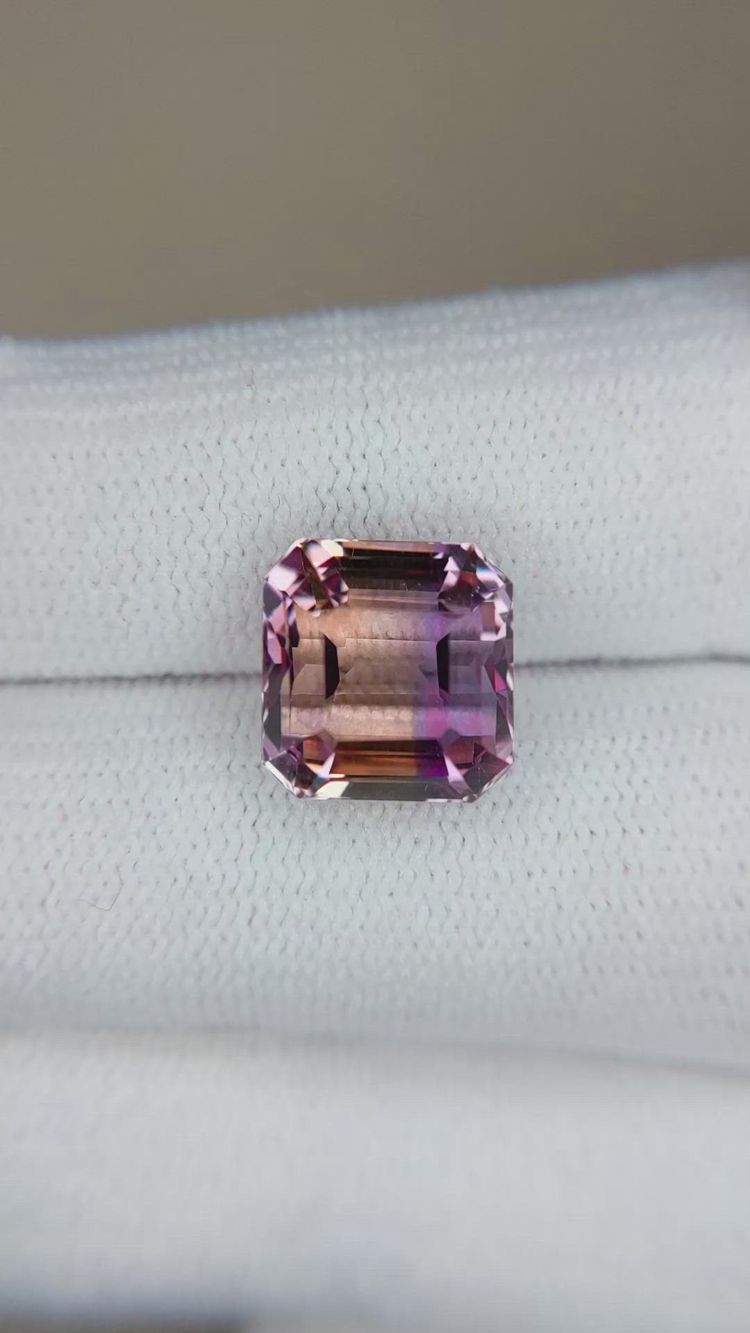 5.19 Ct. Ametrine from Brazil Size Video
