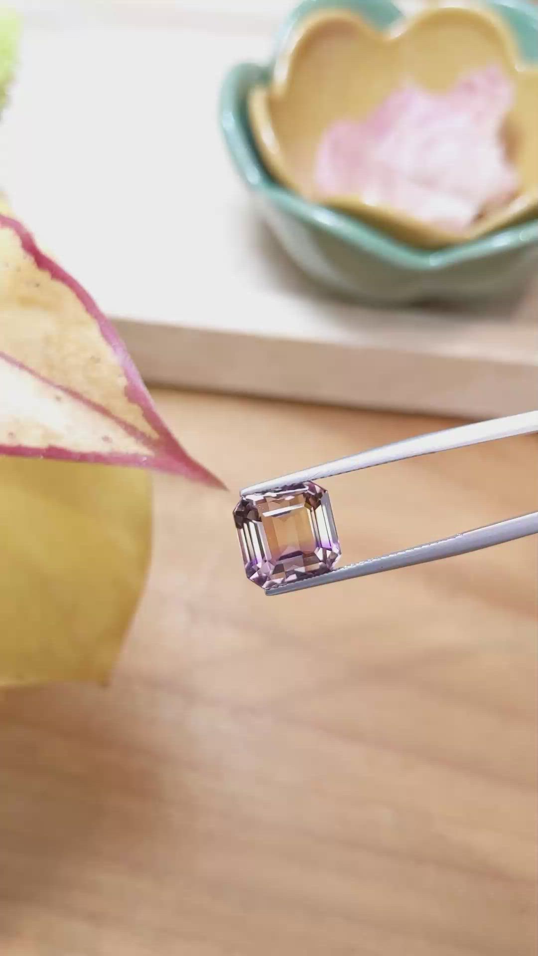 5.19 Ct. Ametrine from Brazil Size Video